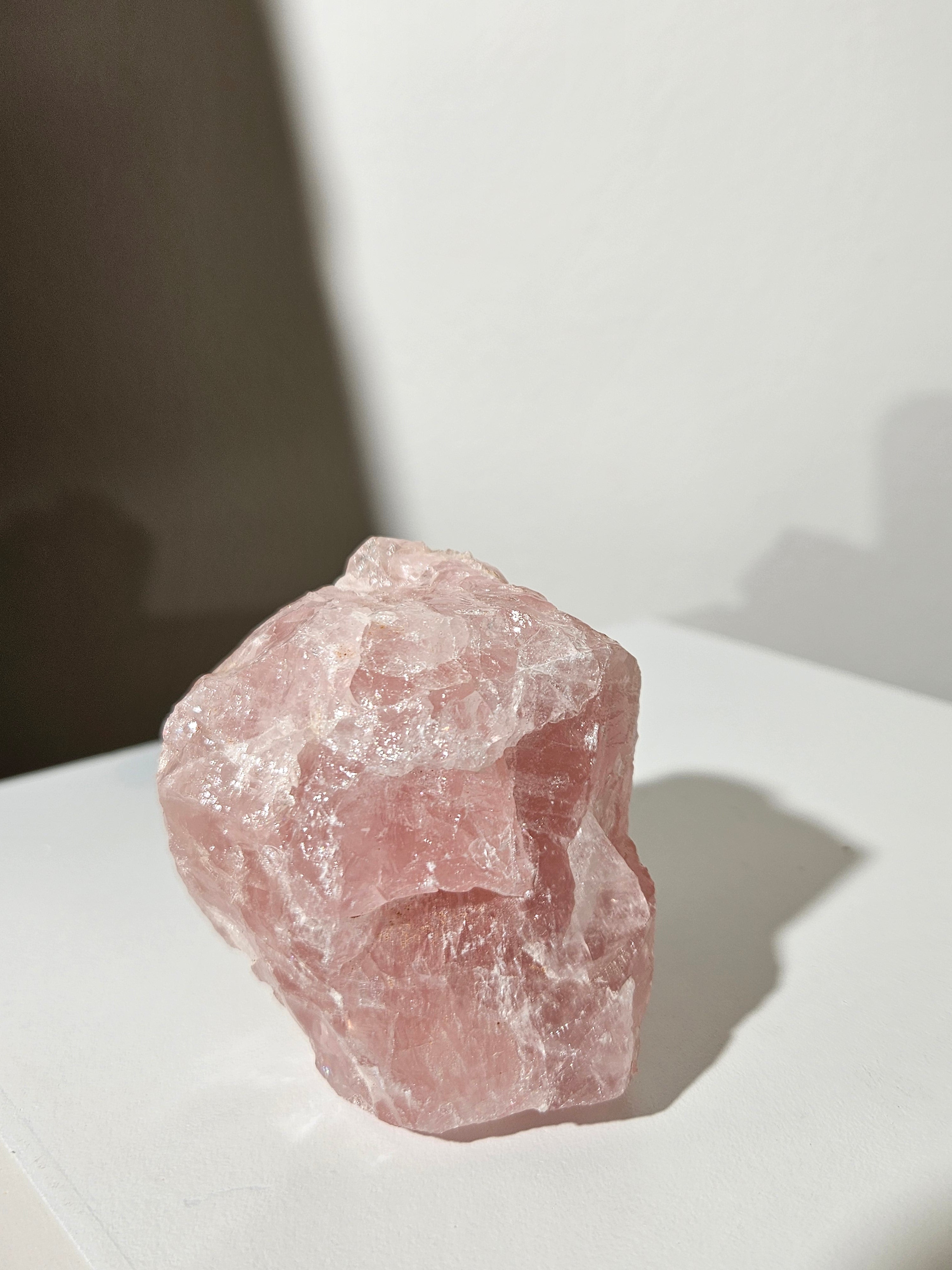 Raw Rose Quartz 001