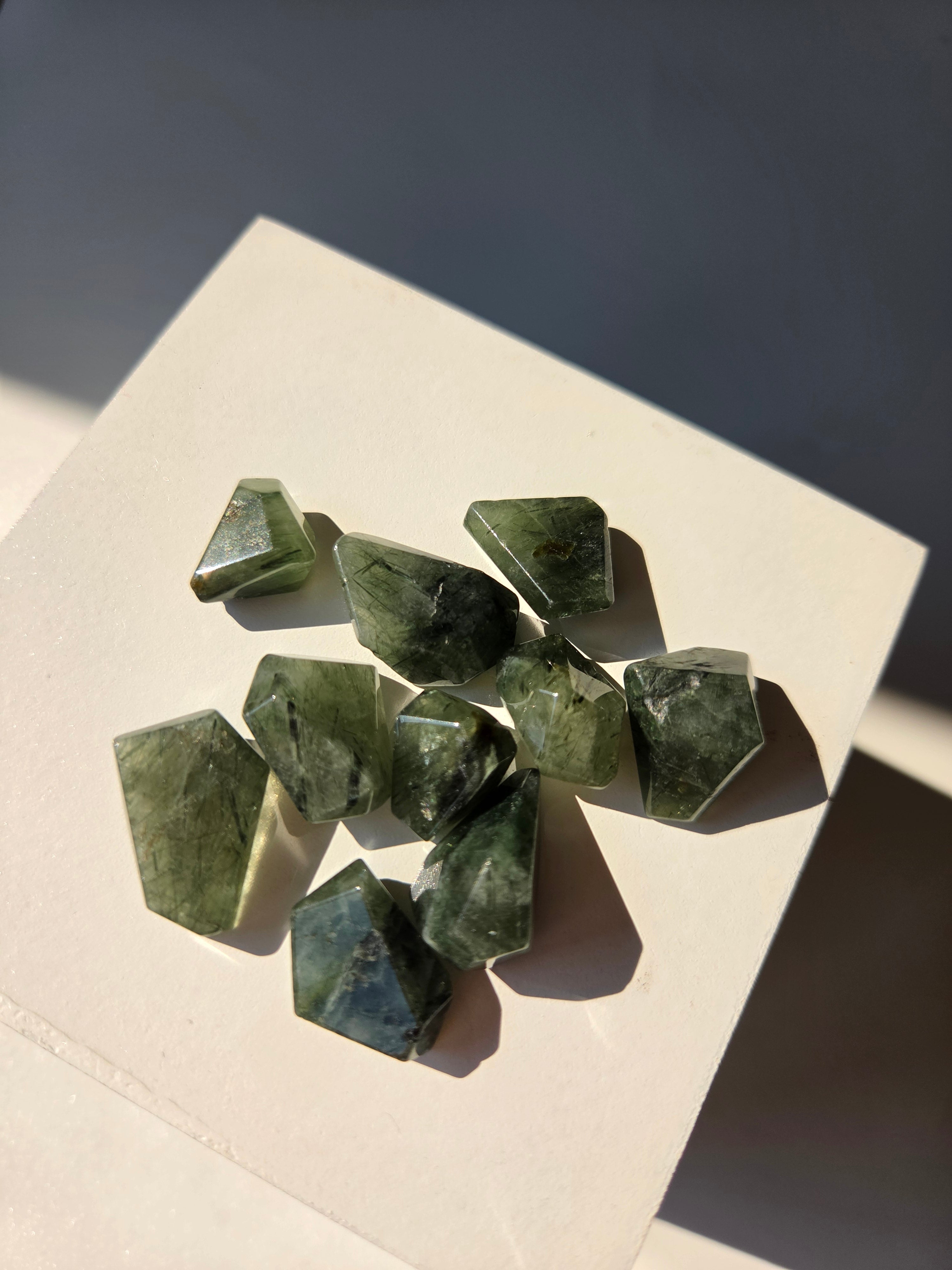 Green Rutile Mini Freeform