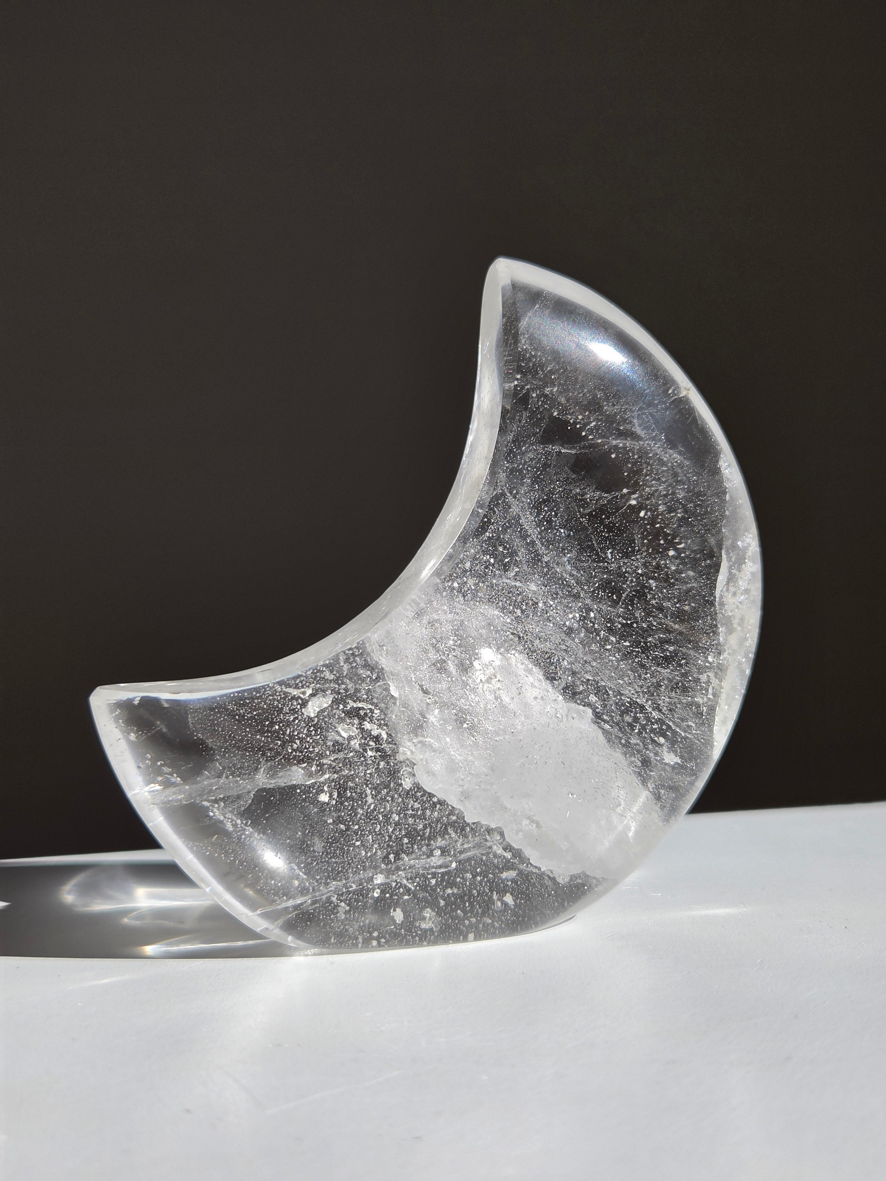 Himalayan Quartz Standing Moon 004