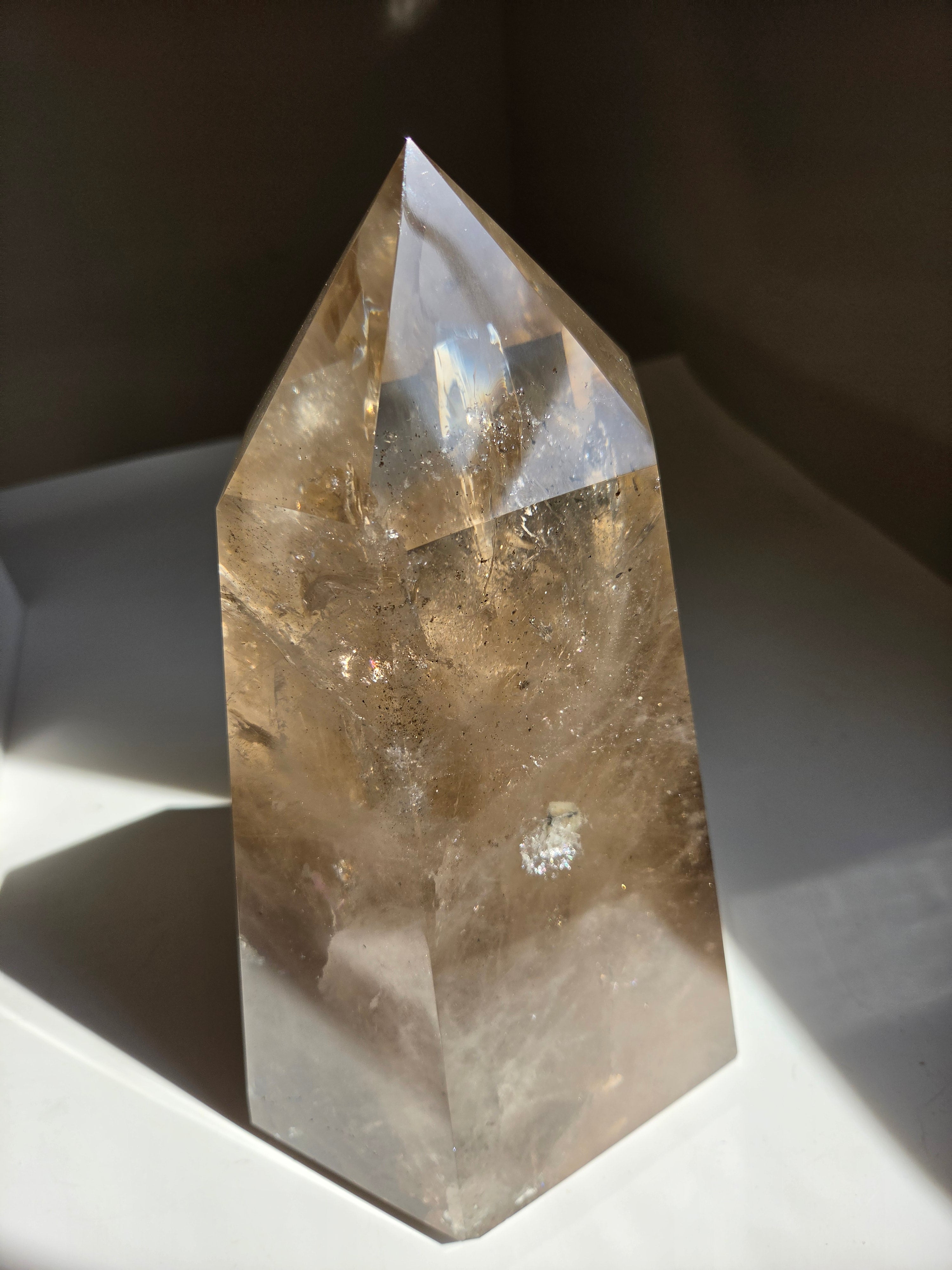 Smoky Quartz Statement Tower 002