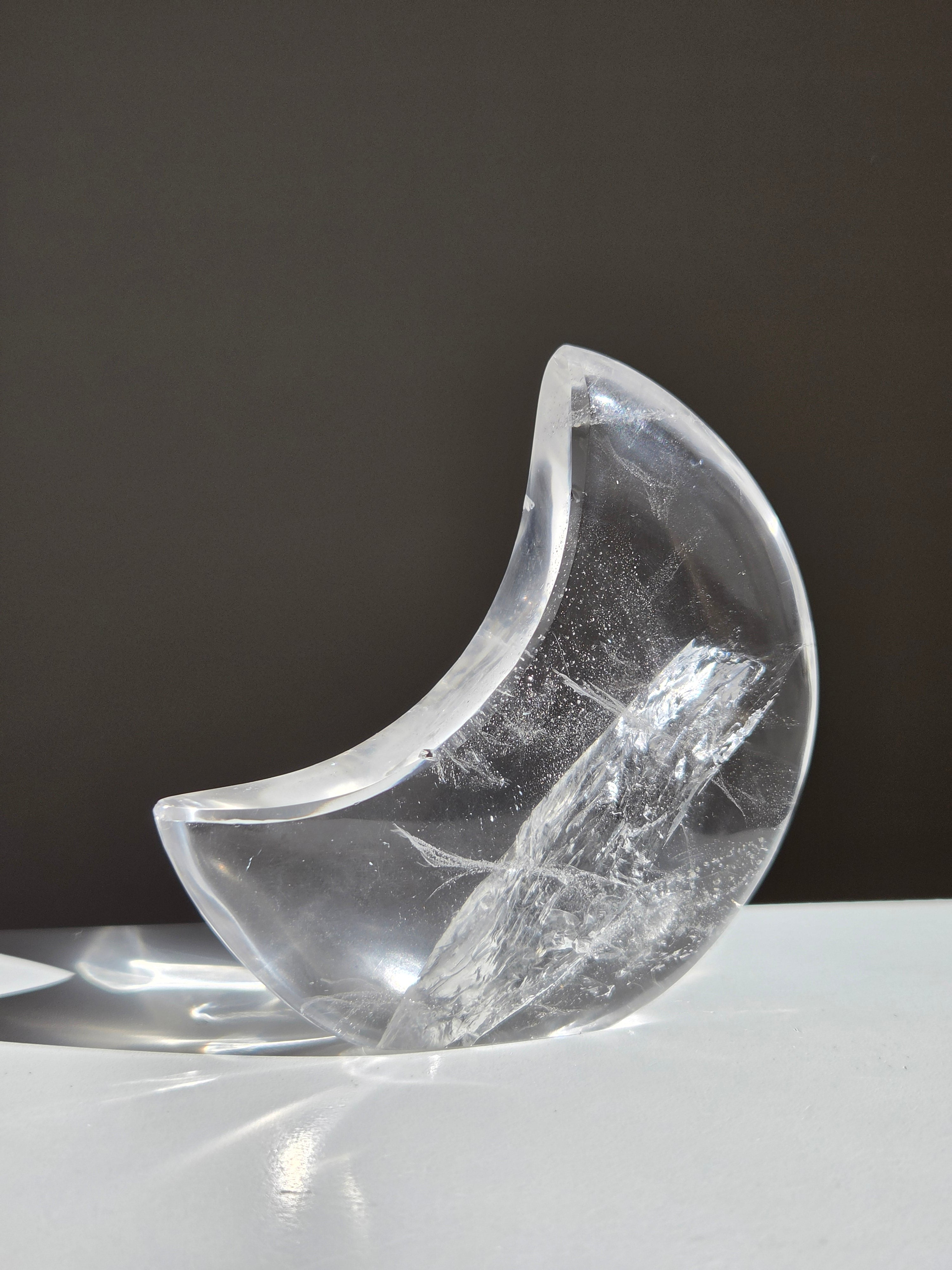 Himalayan Quartz Standing Moon 003