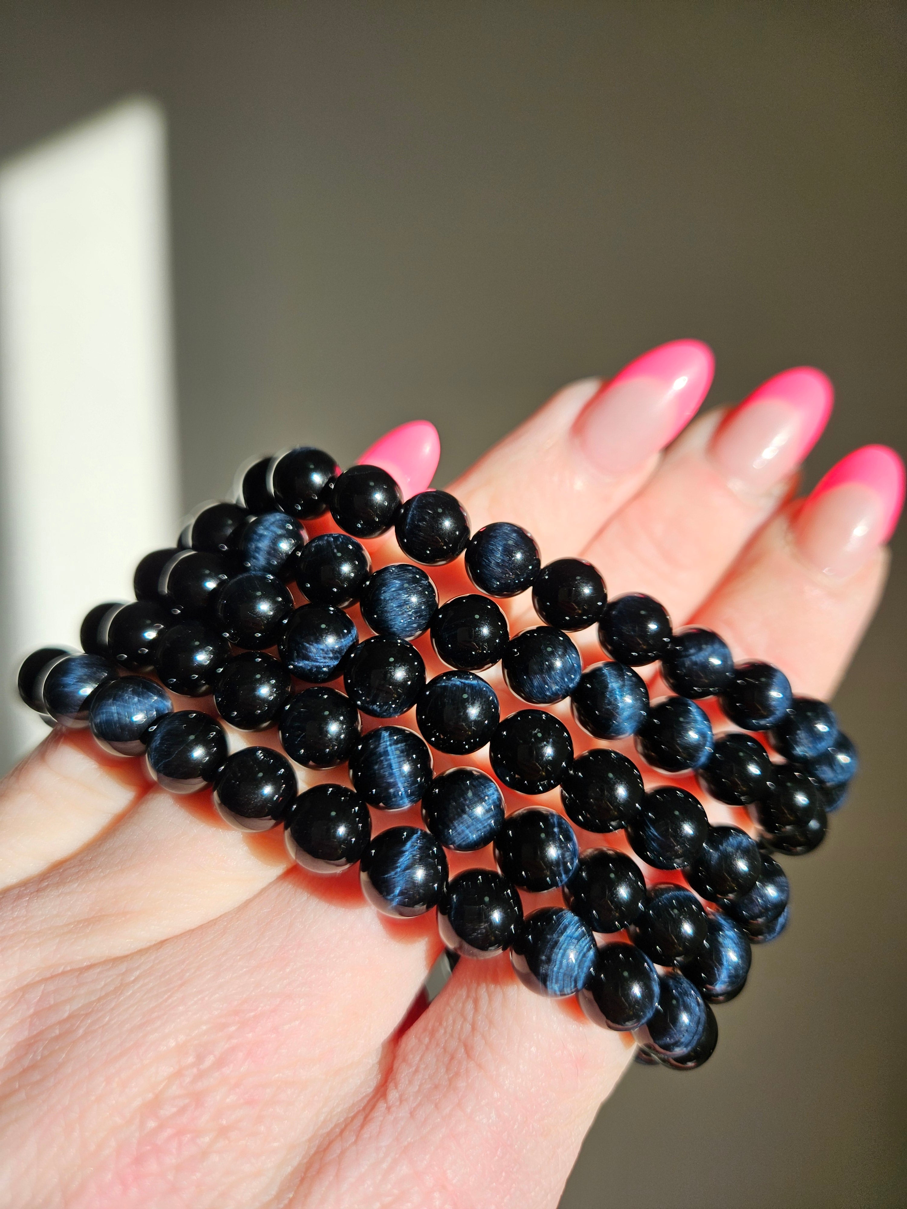 Blue Tigereye Bracelet | 8mm