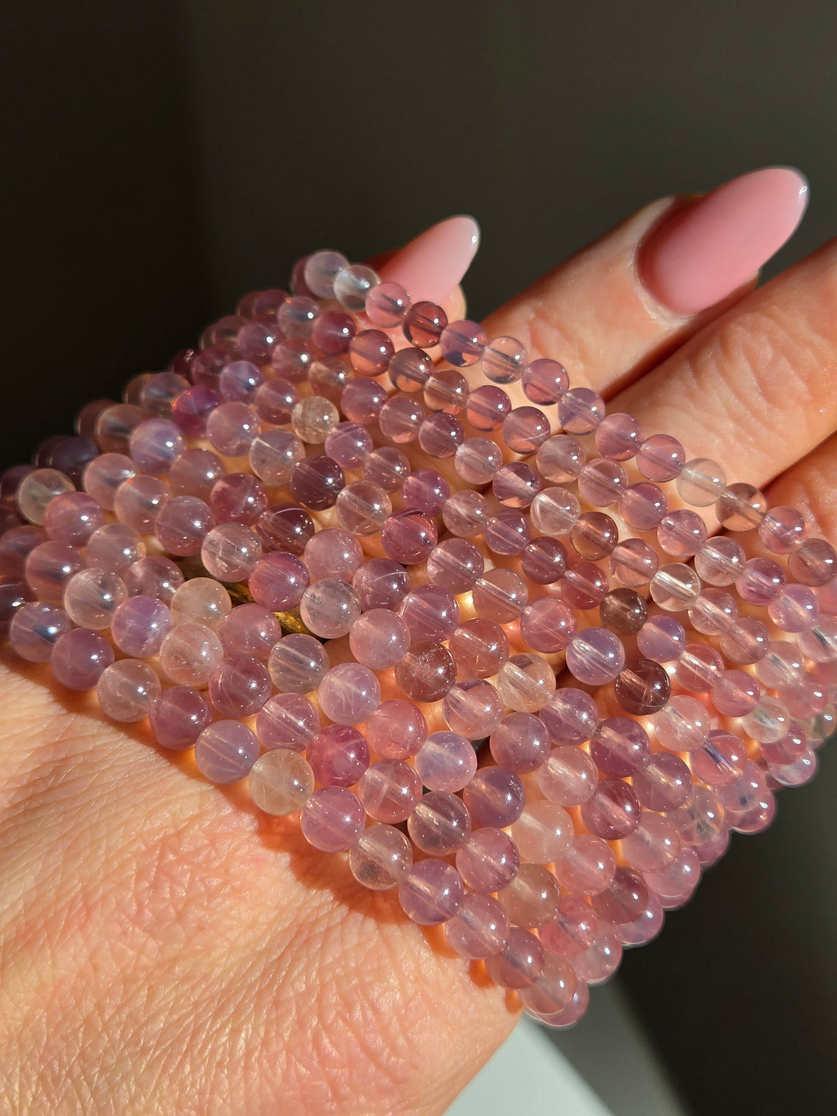 Star Rose Quartz Bracelet | 5.5 & 6mm
