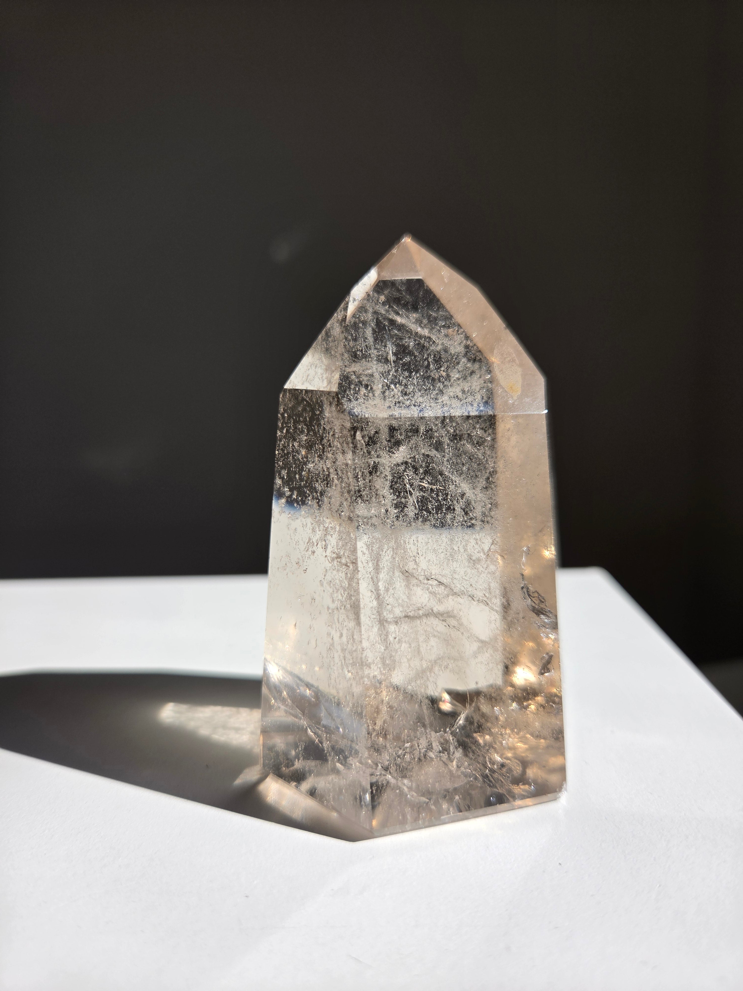 Smoky Quartz Tower 016