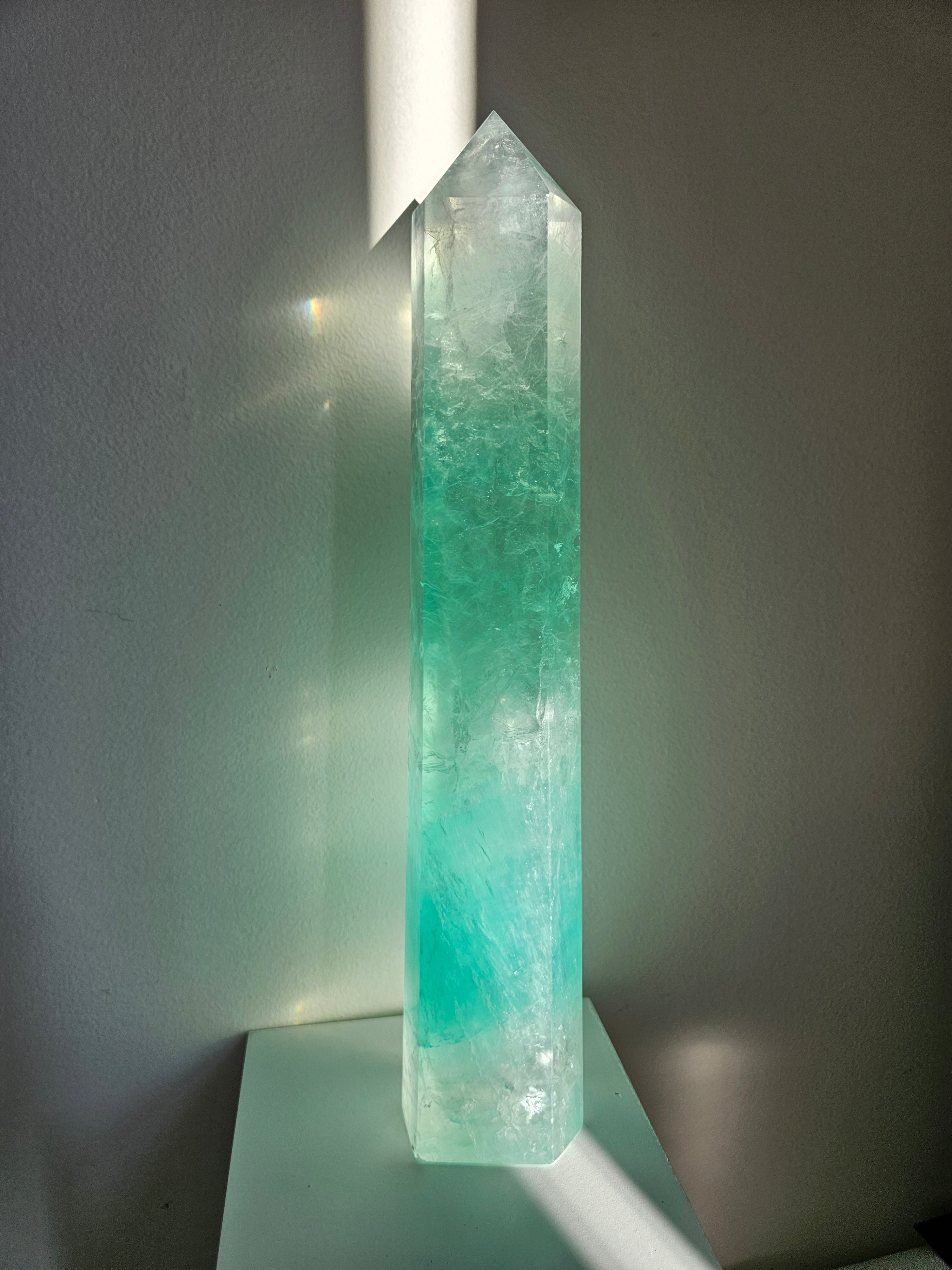 Green Fluorite Tower 001