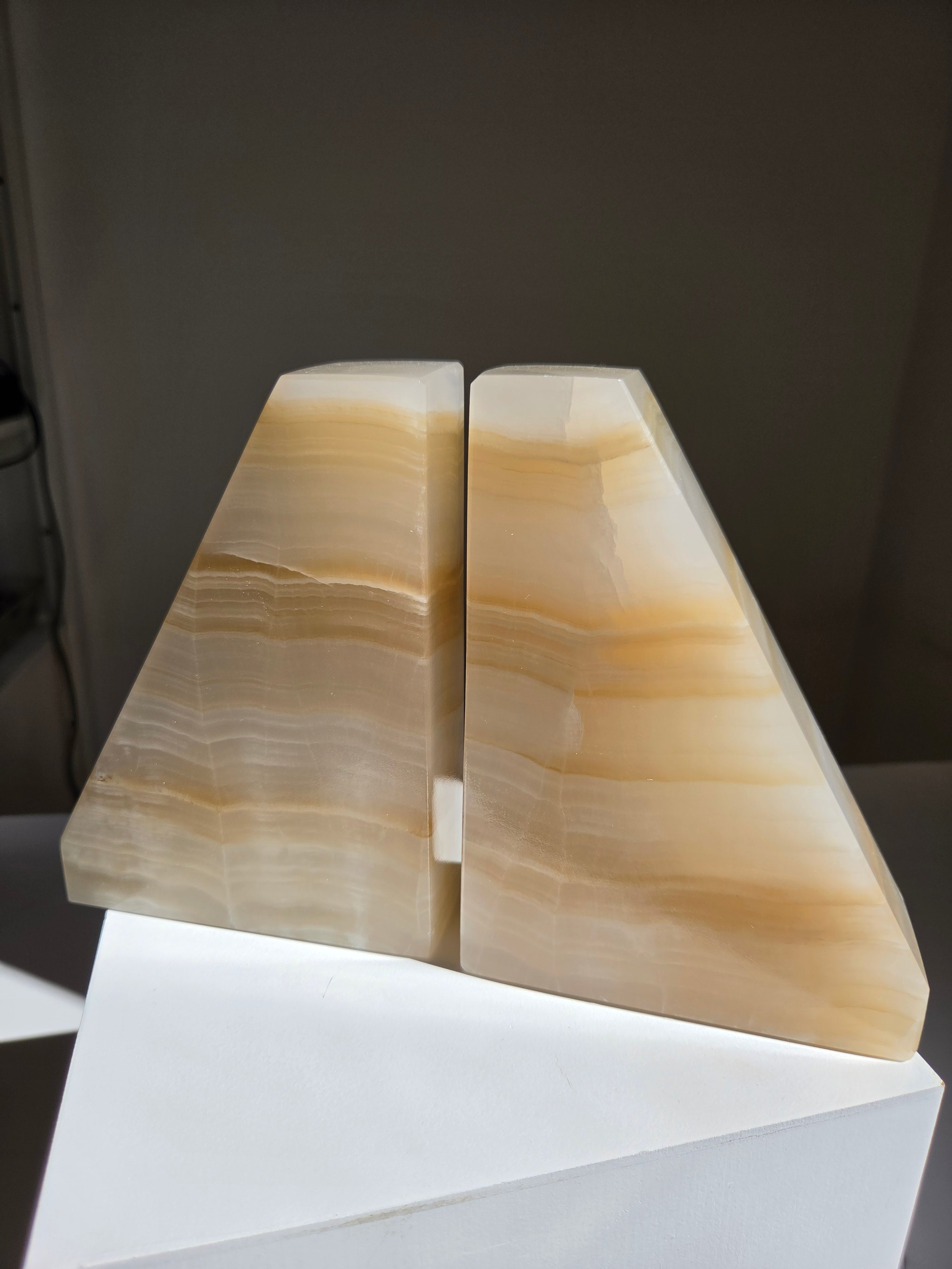 Onyx Bookends