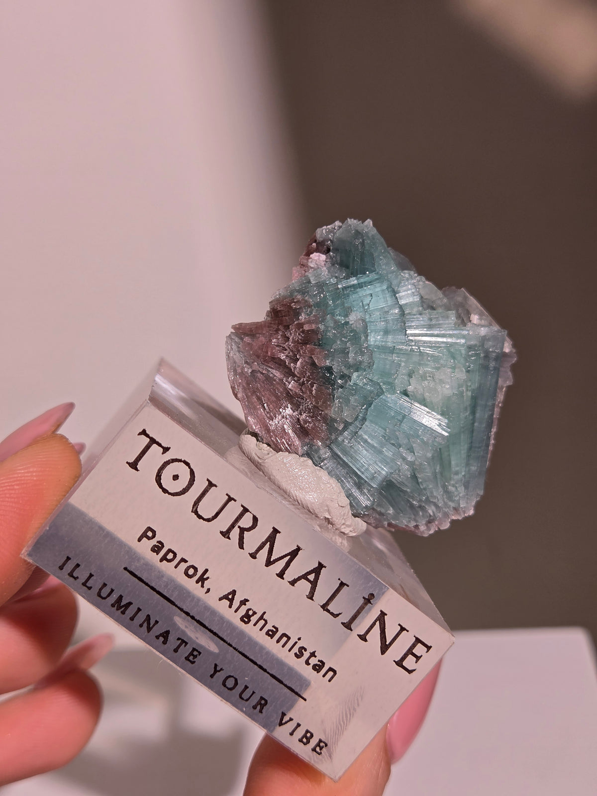 Cotton Candy Tourmaline 014