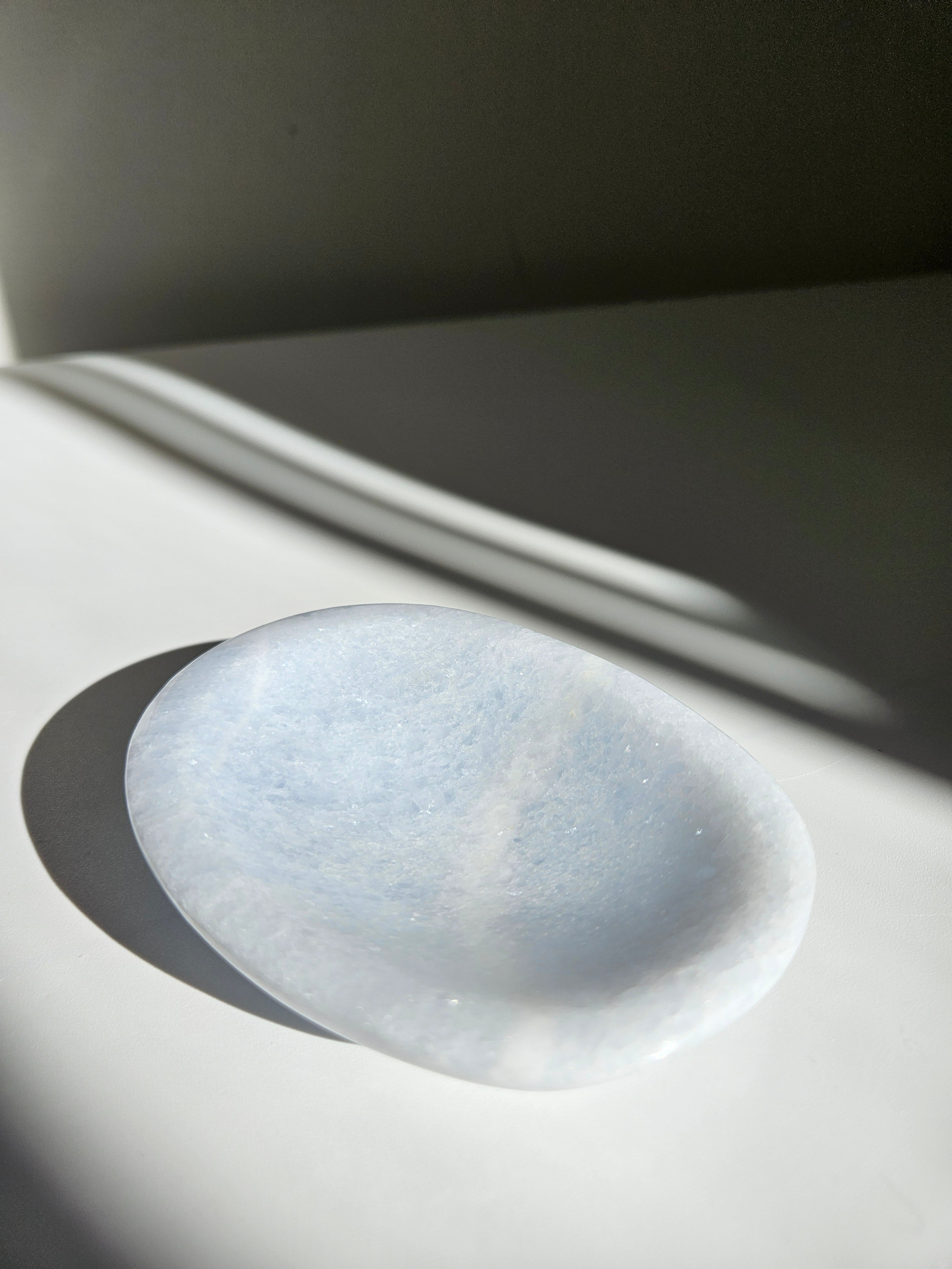 Blue Calcite Bowl 003