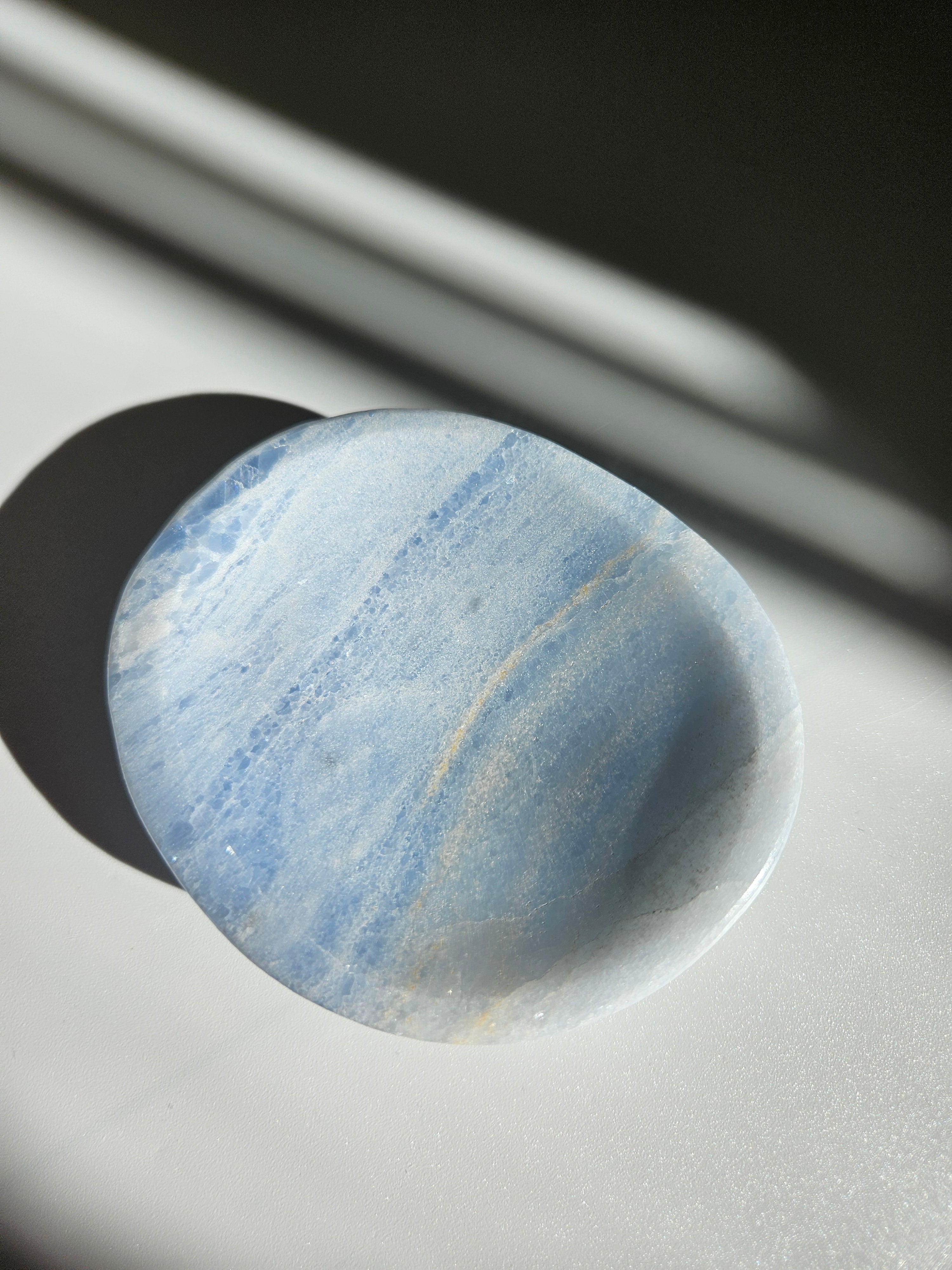 Blue Calcite Bowl 001