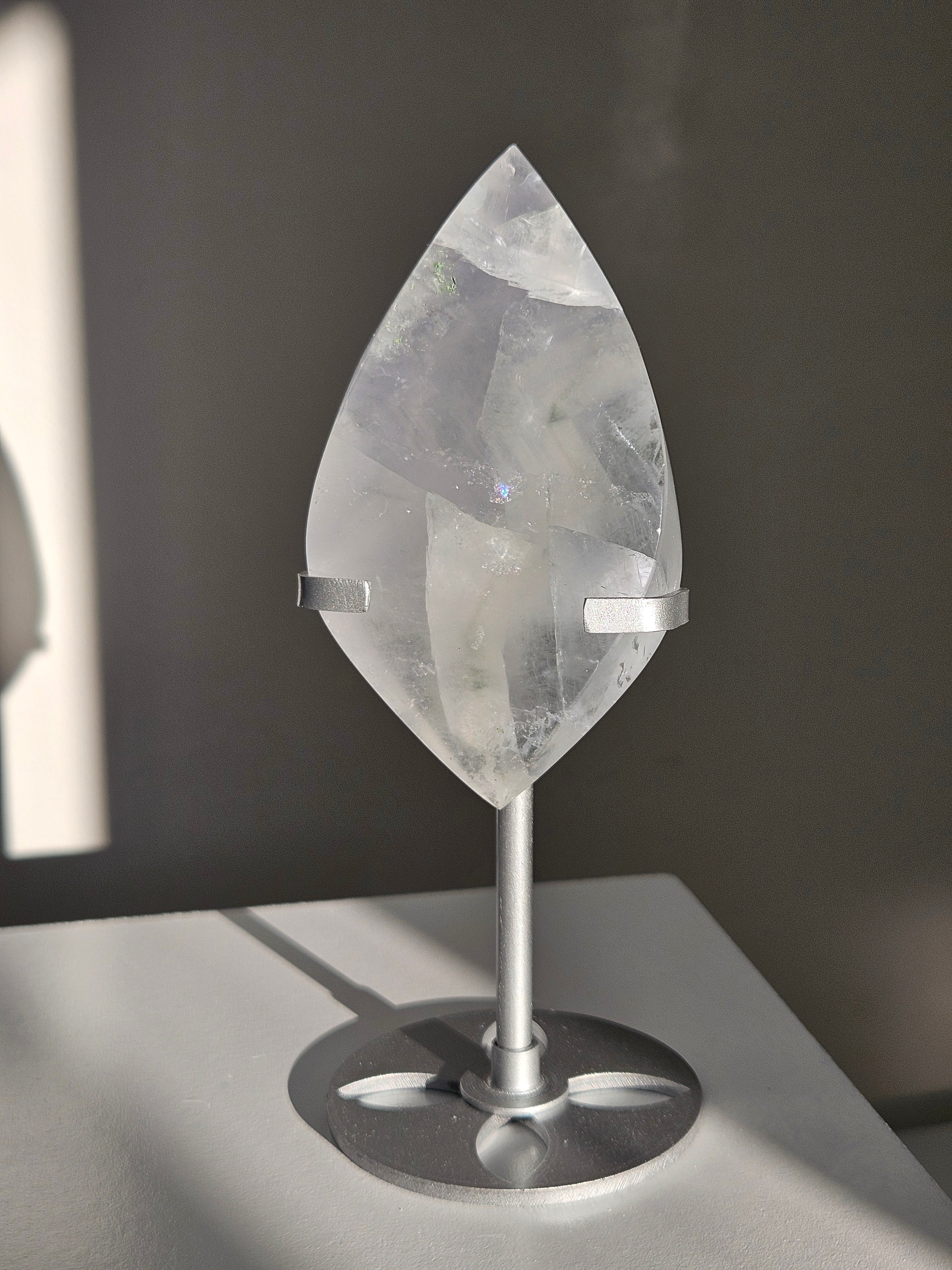 Blue Fluorite on Stand 002