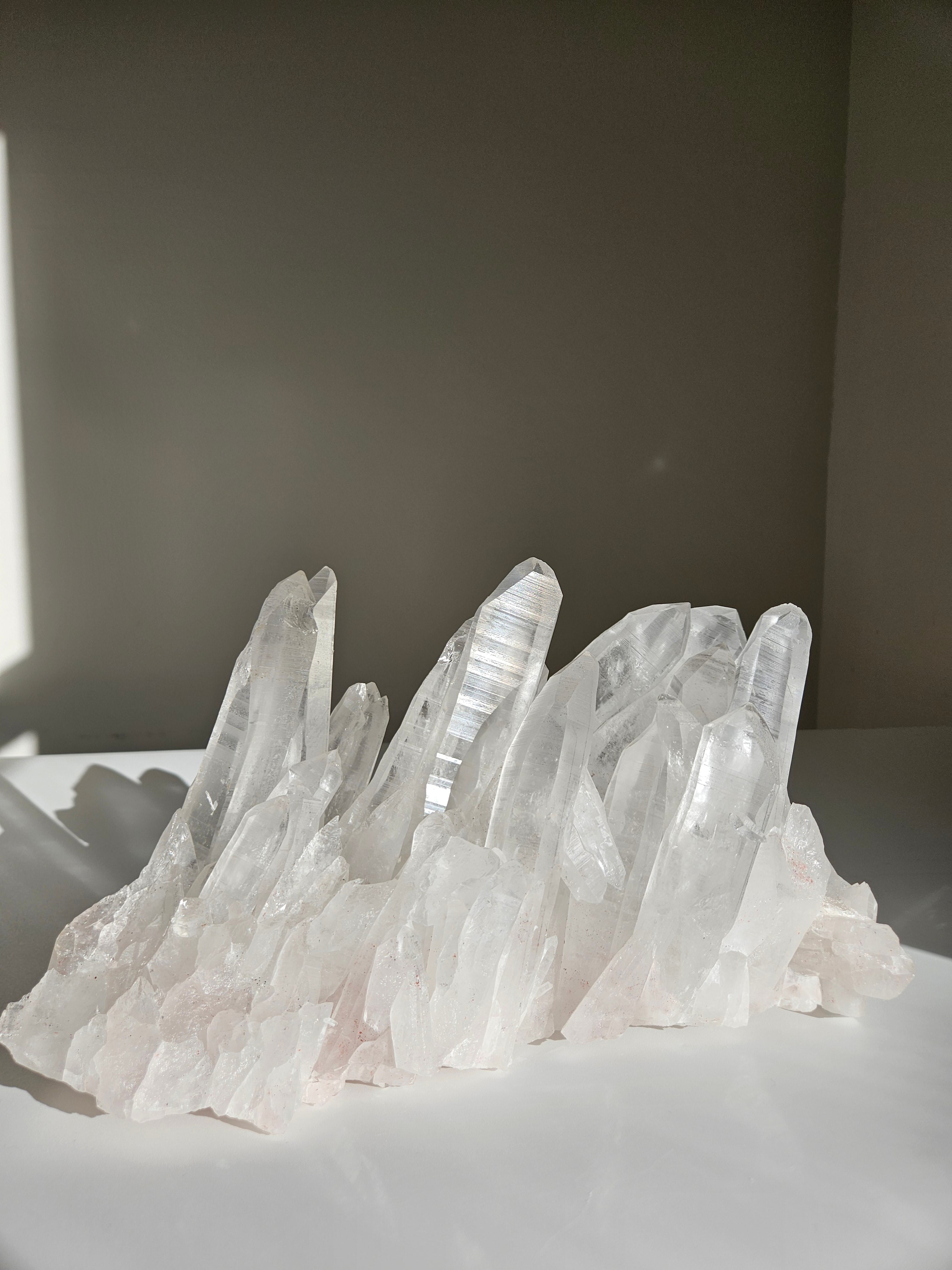 Lemurian Quartz Cluster 002