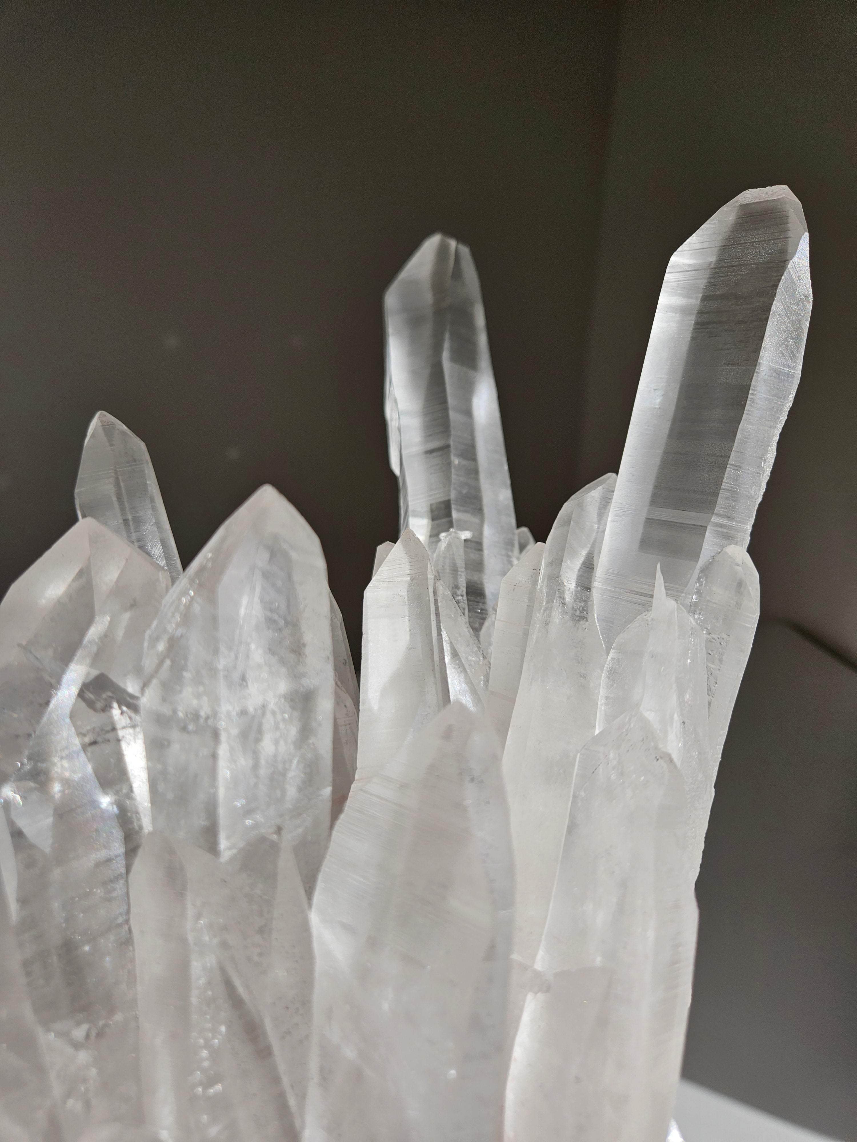 Lemurian Quartz Cluster 001