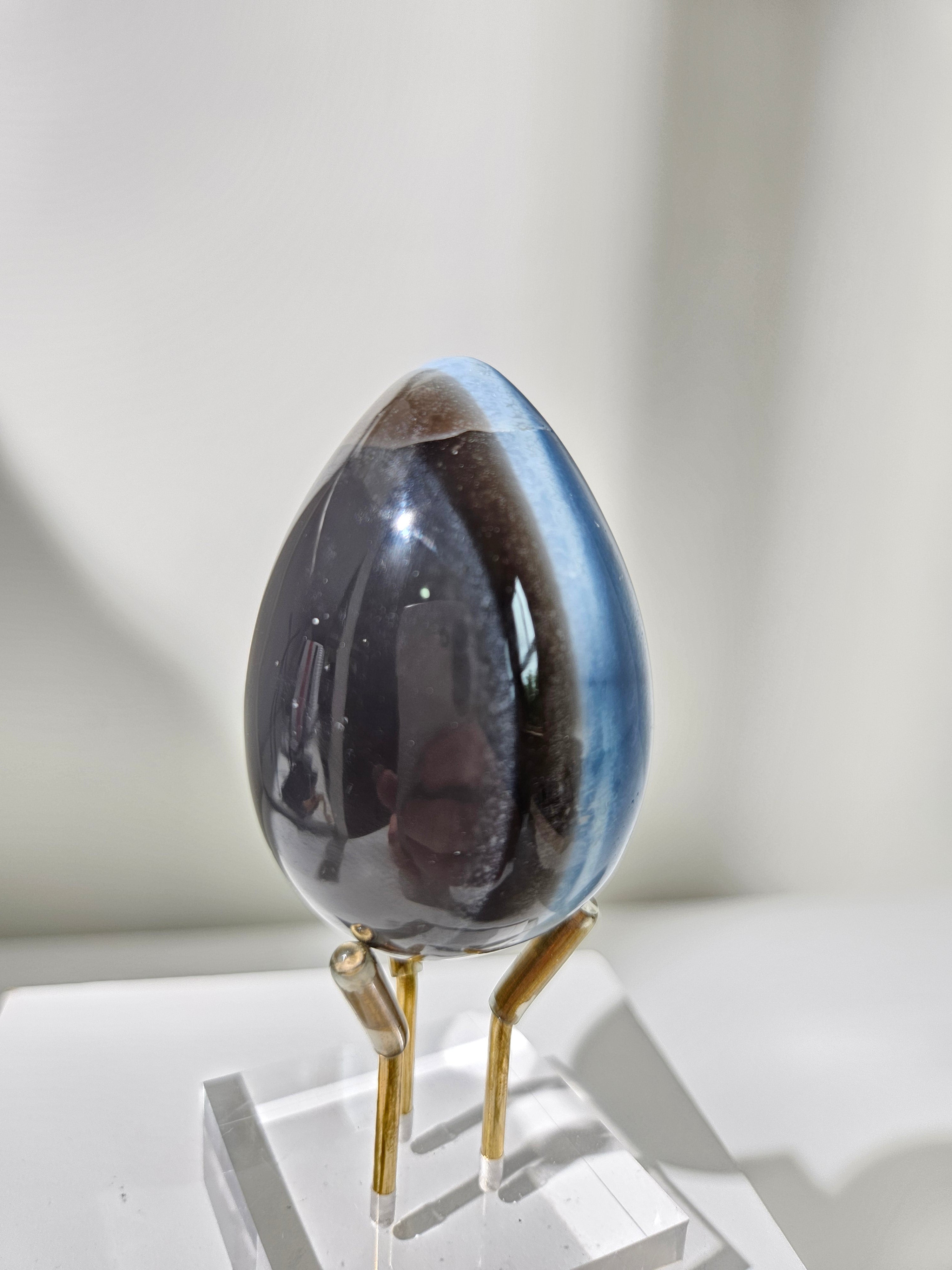 Owyhee Blue Opal Egg 010
