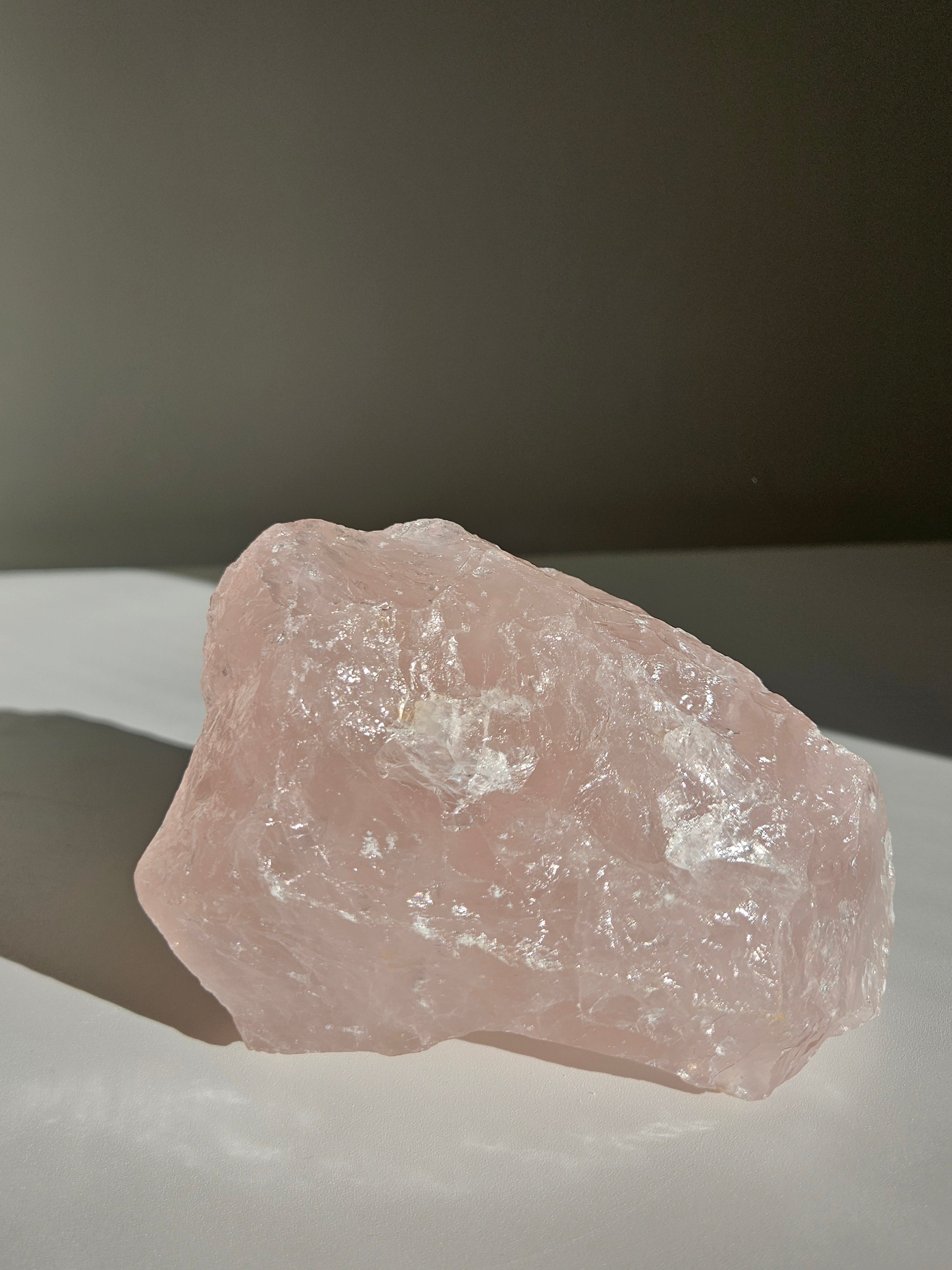 Raw Rose Quartz 002