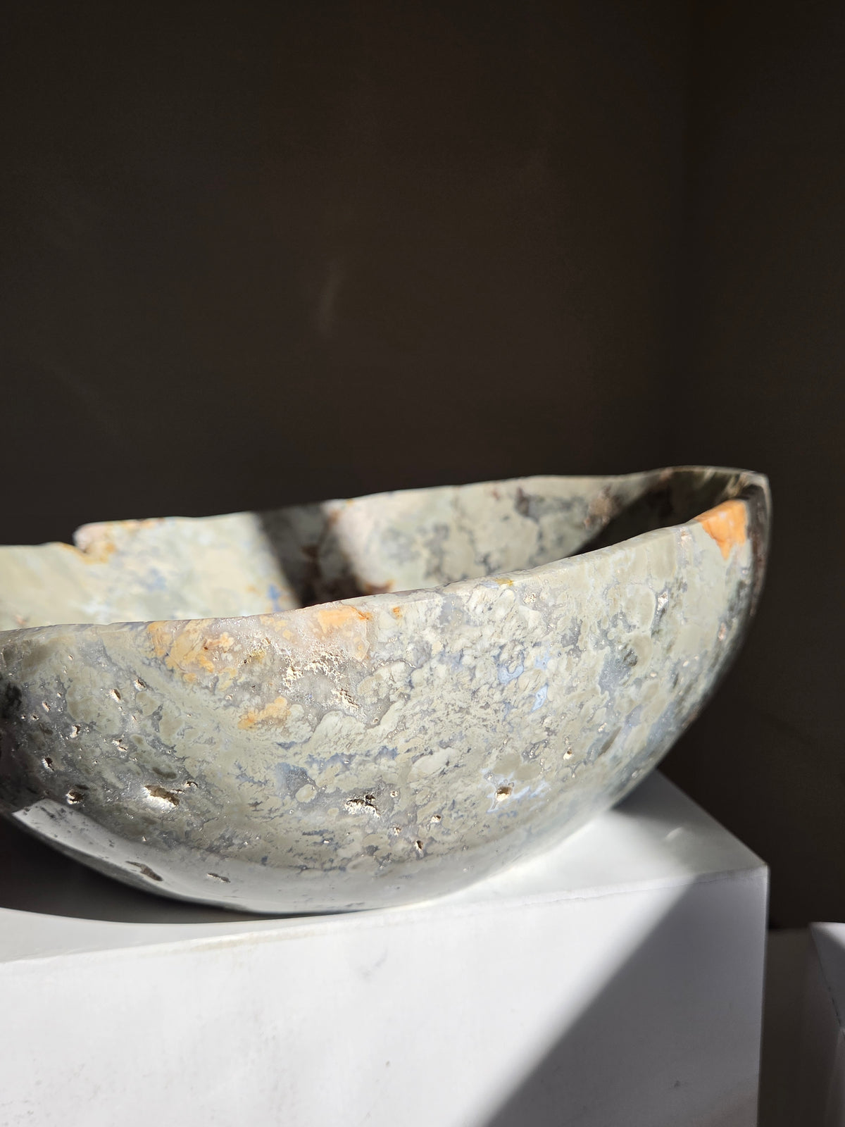 Green Jasper Bowl