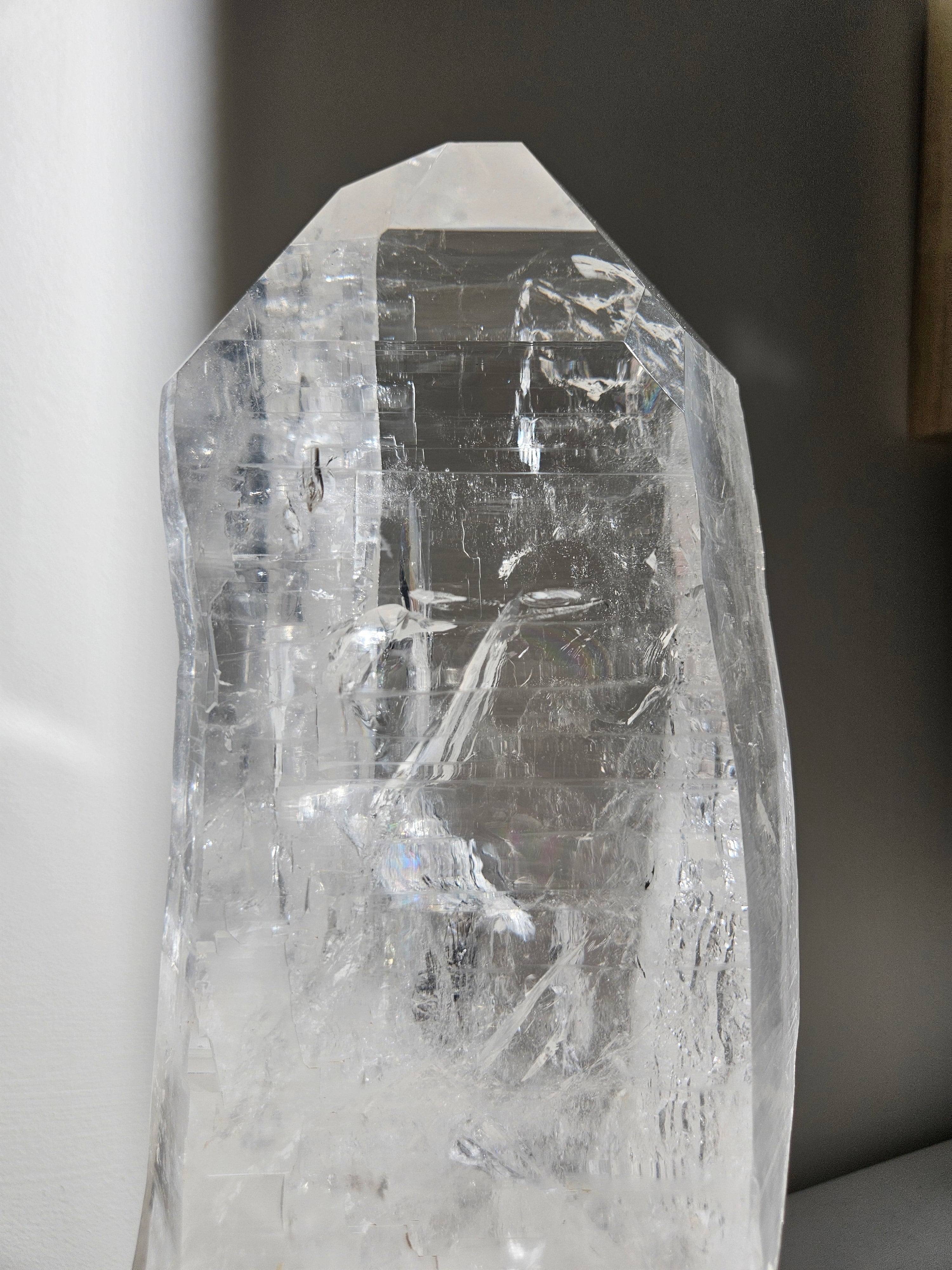 Lemurian Quartz Spinning Statement 006