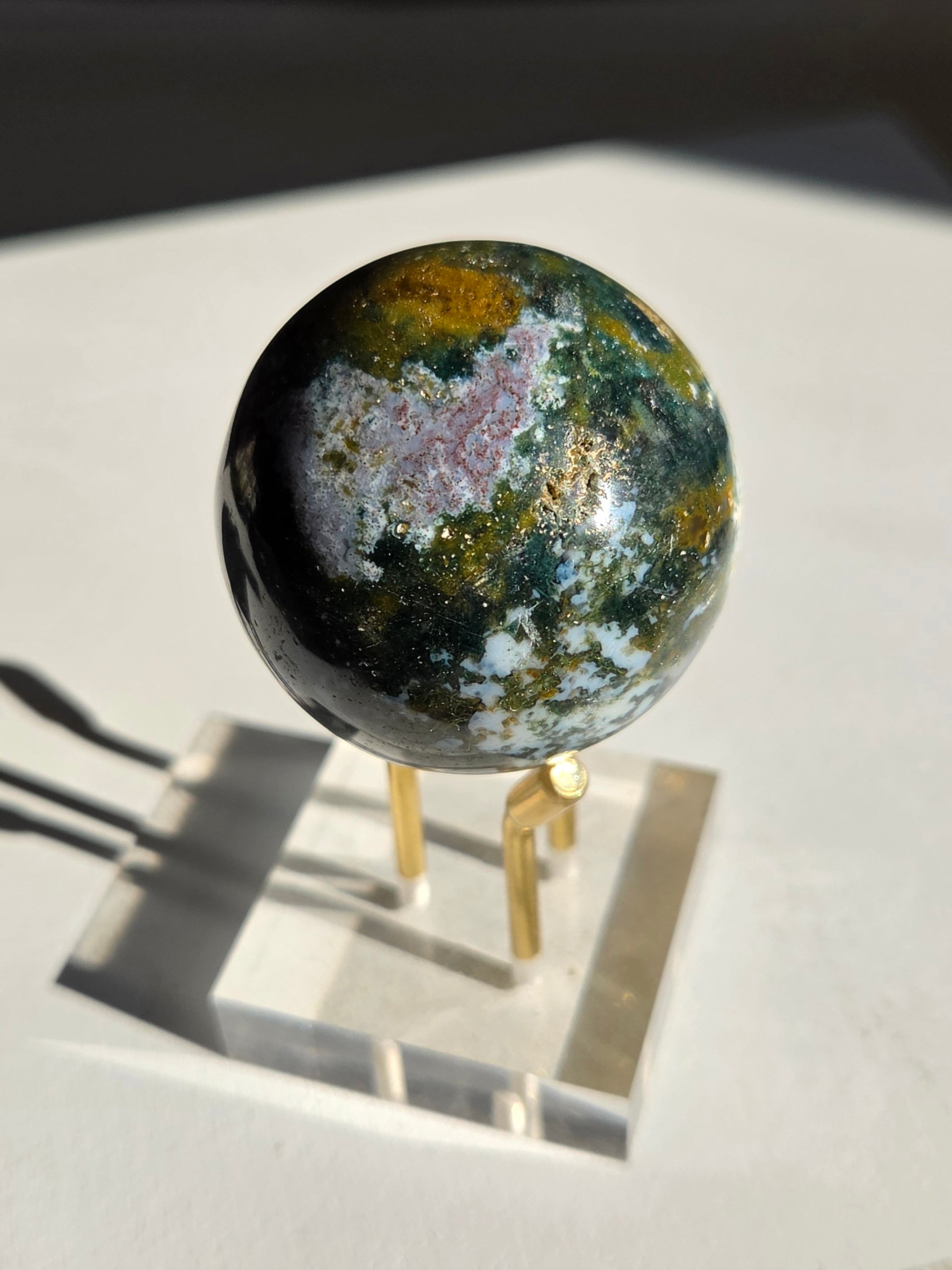 Sea Jasper Sphere 002