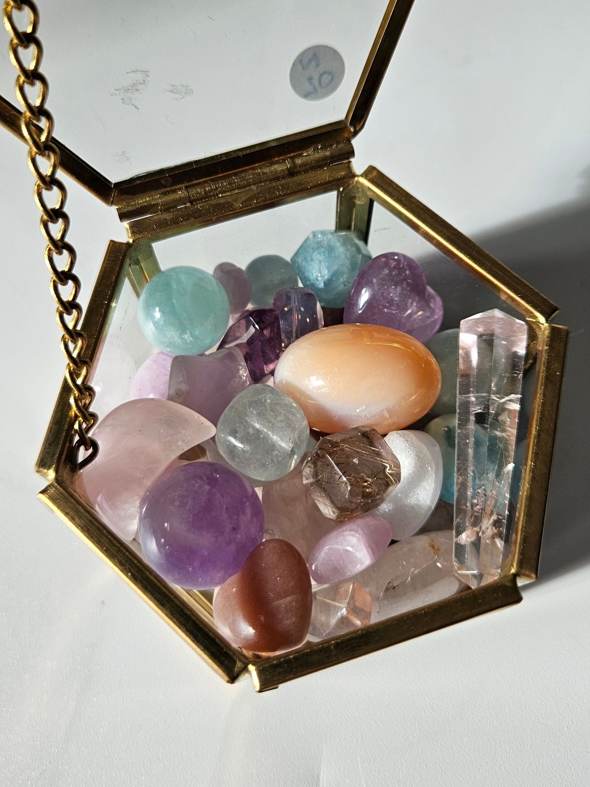 Crystal Filled Treasure Box 001