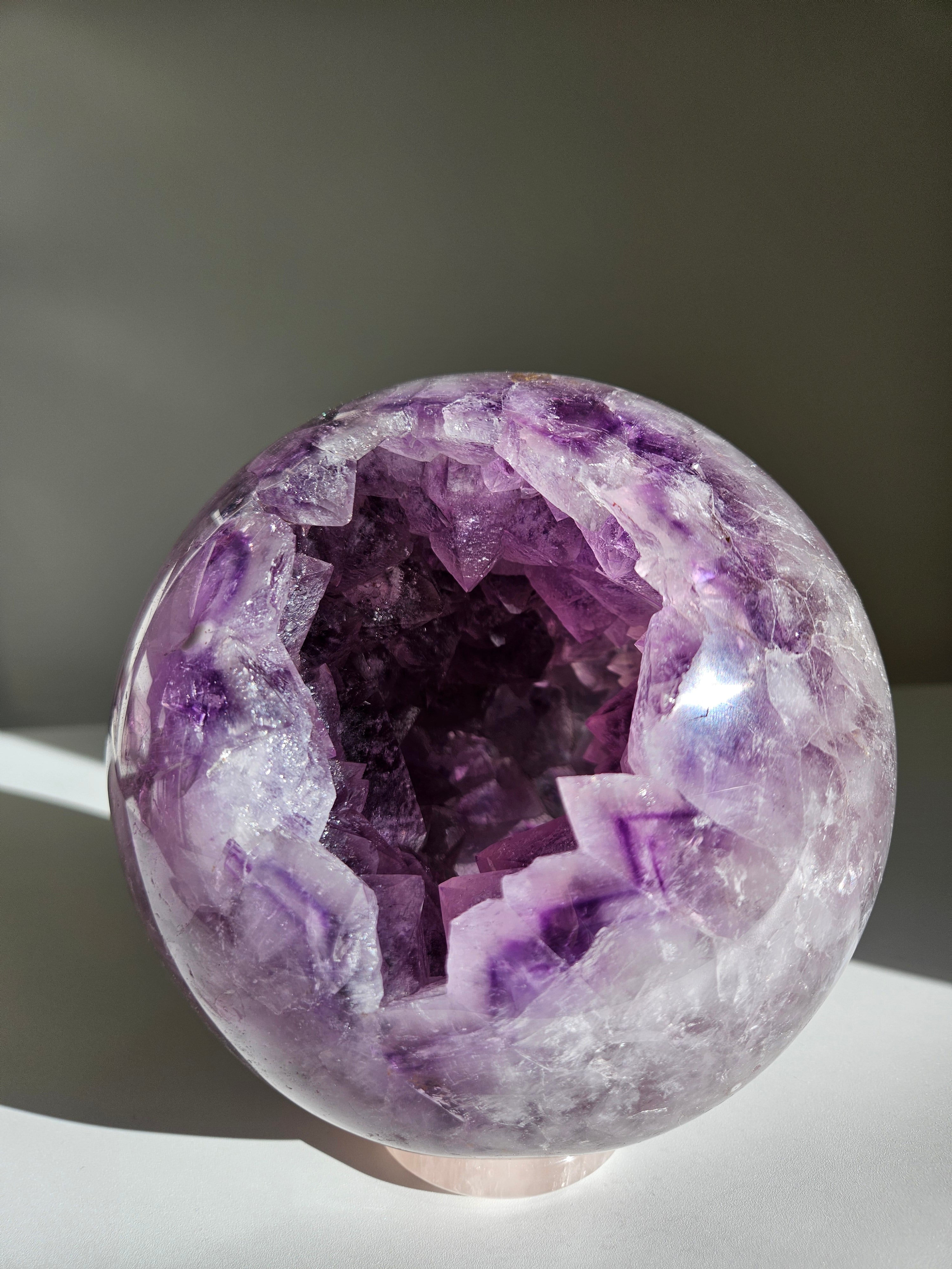 Amethyst Statement Sphere