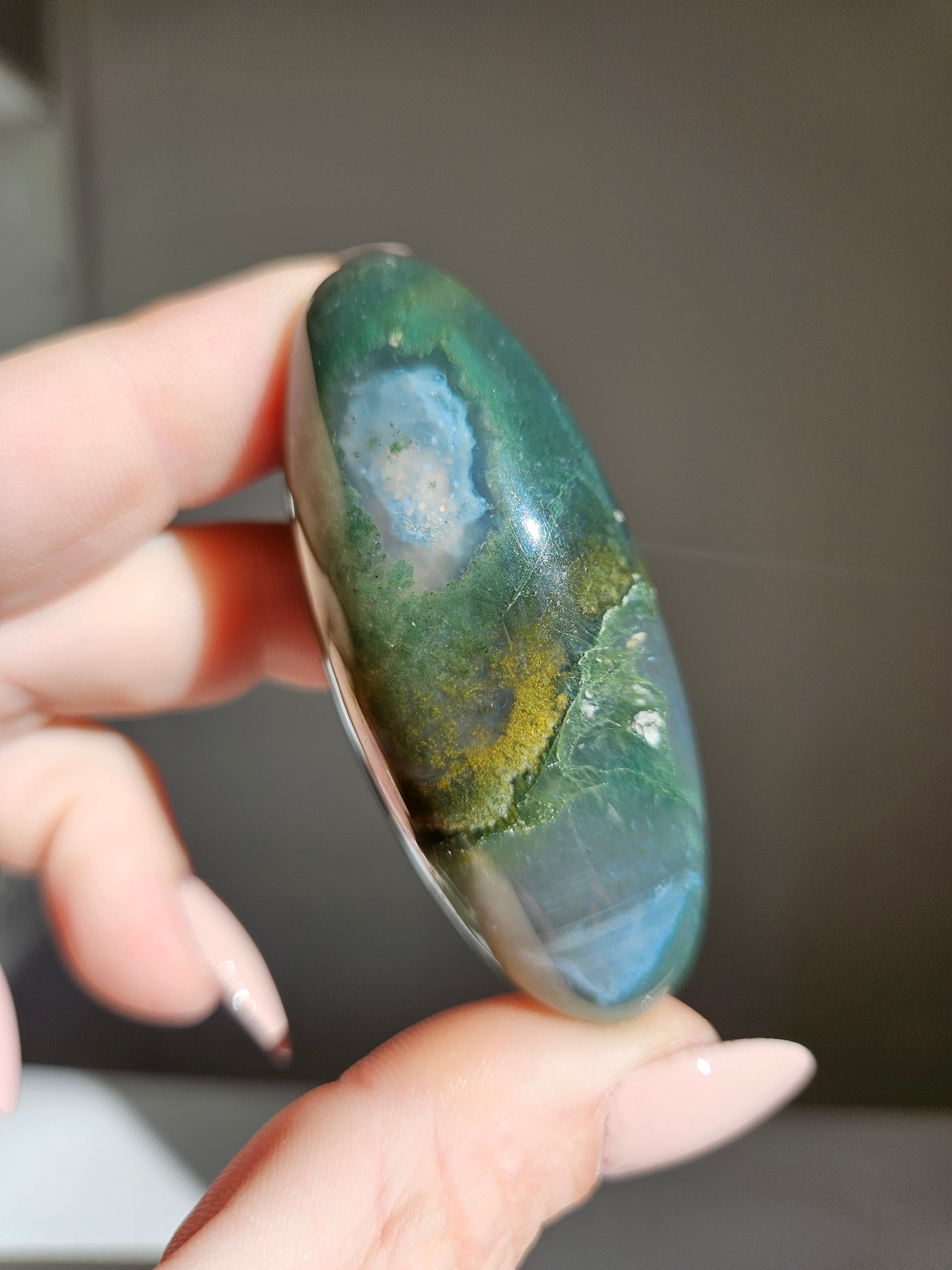 Moss Agate Shiva 002