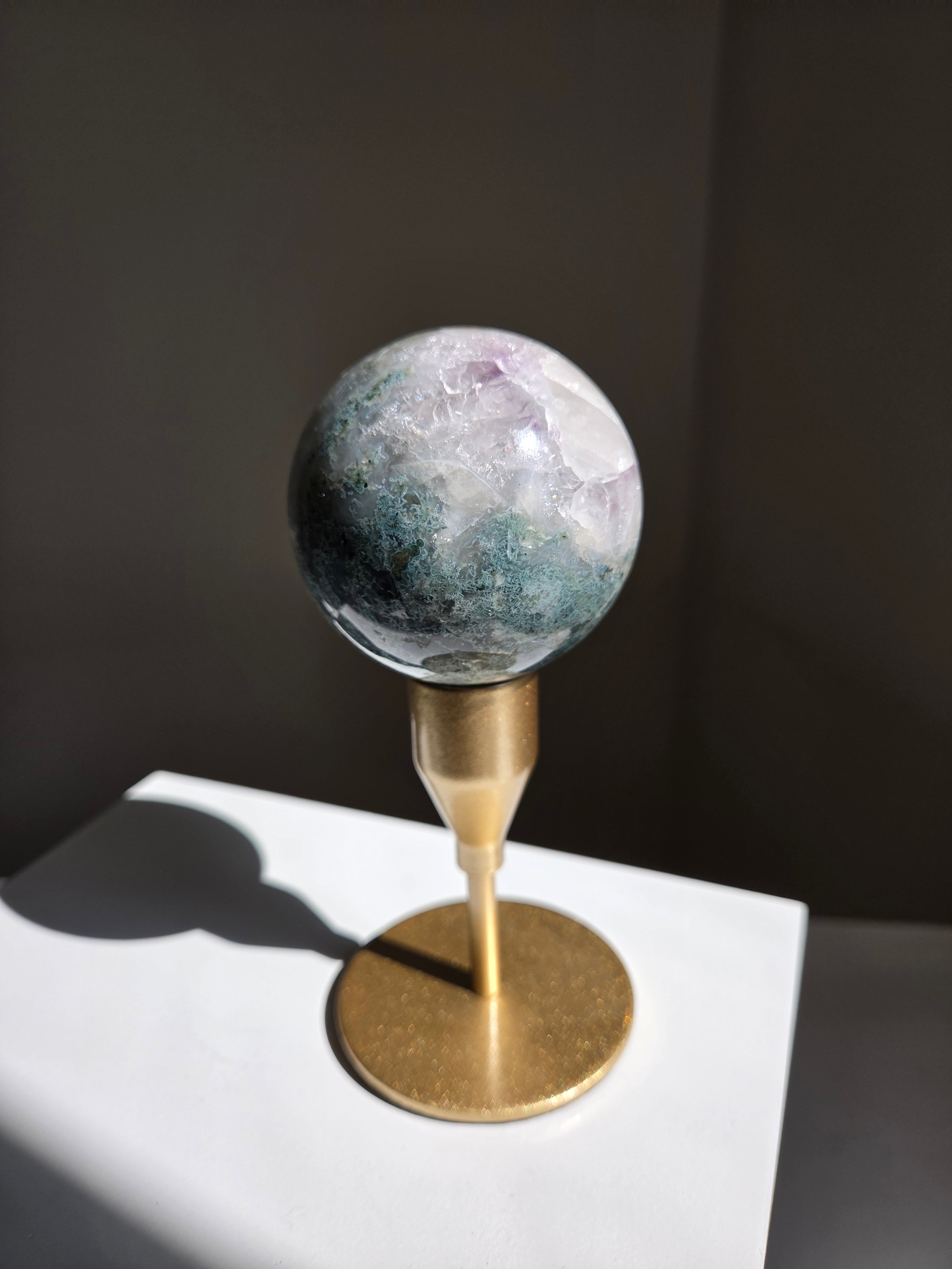 Moss Agate Sphere 001