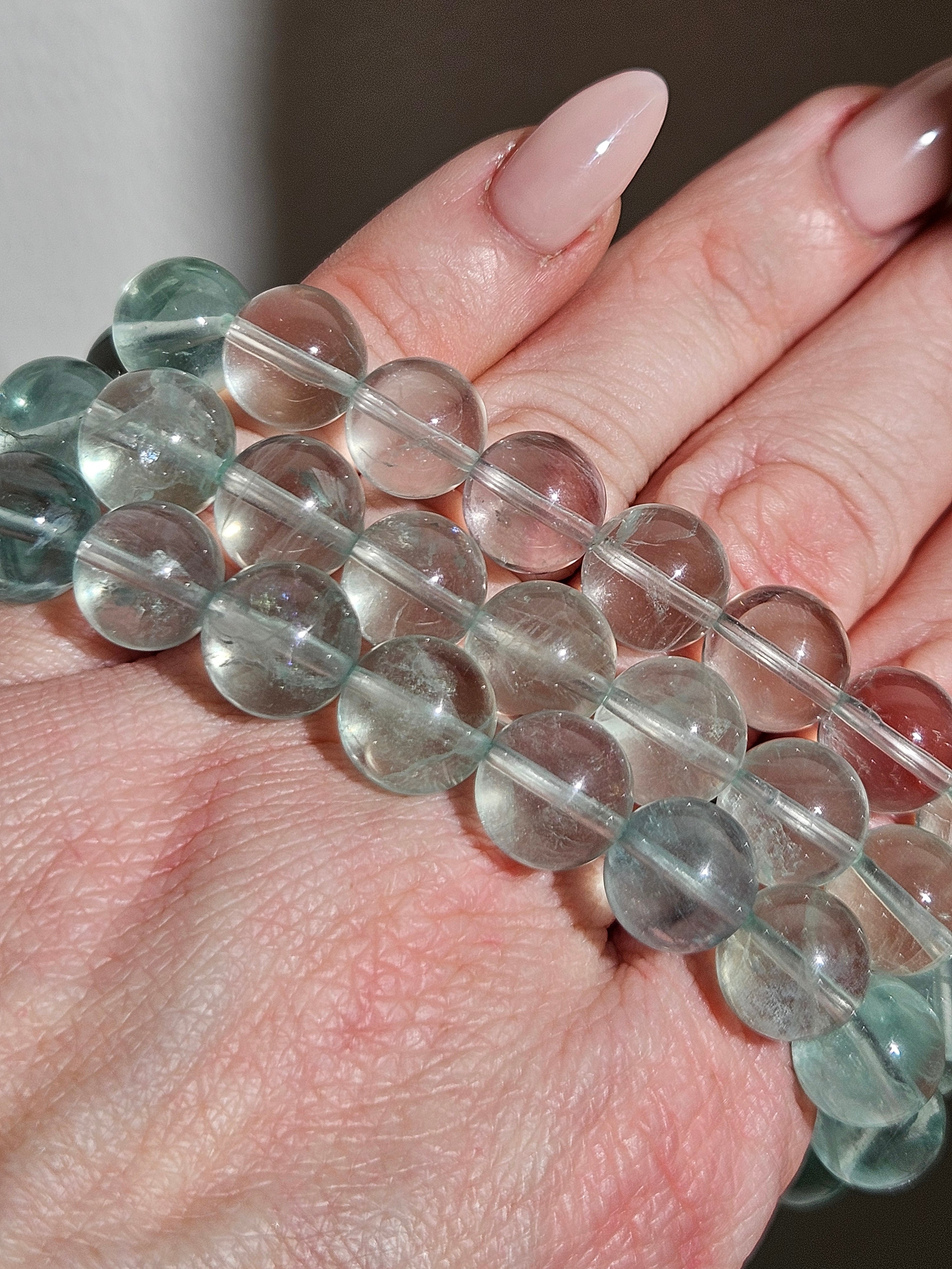 Green Fluorite Bracelet | 9.5mm