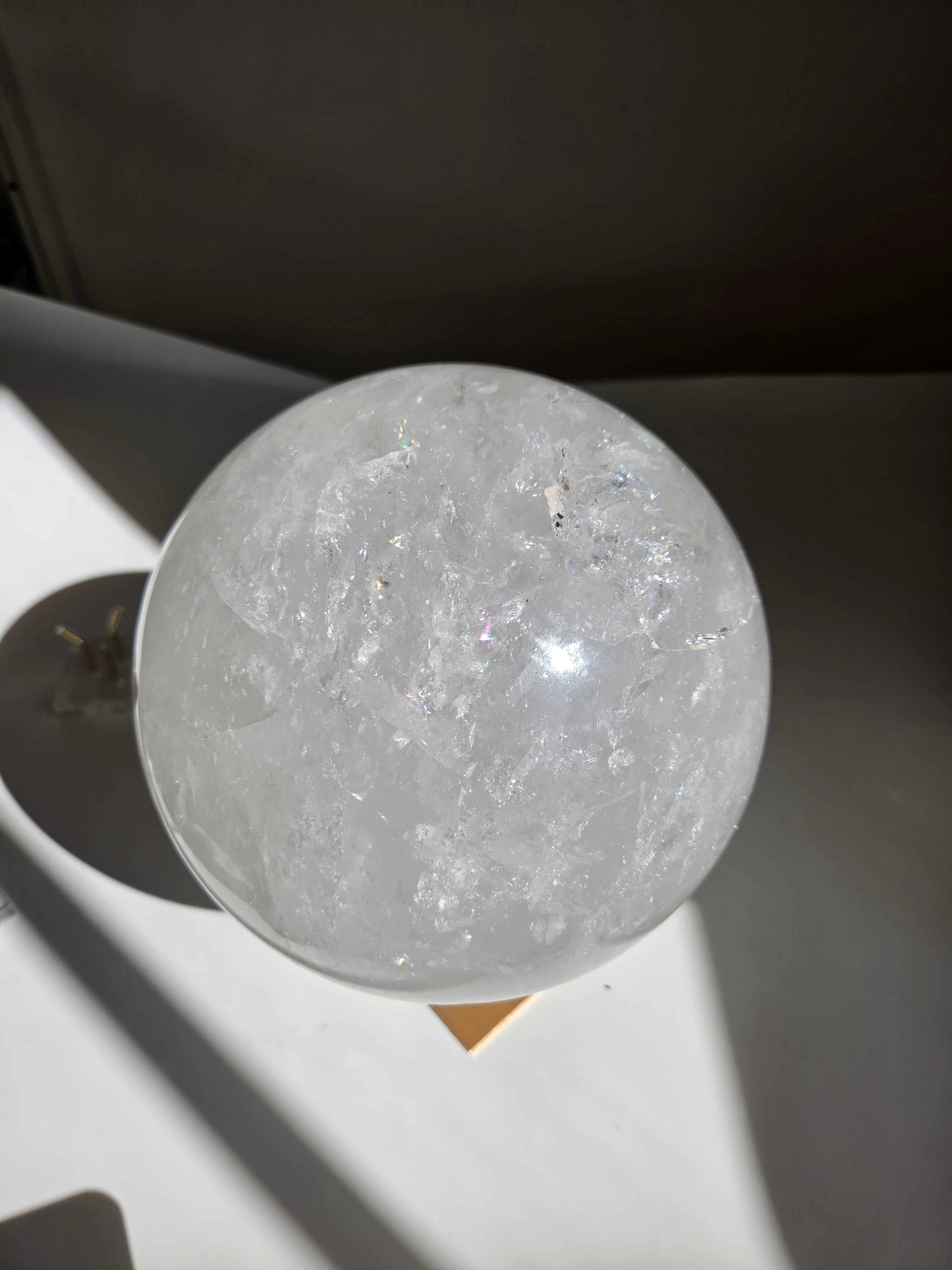 Quartz Statement Sphere