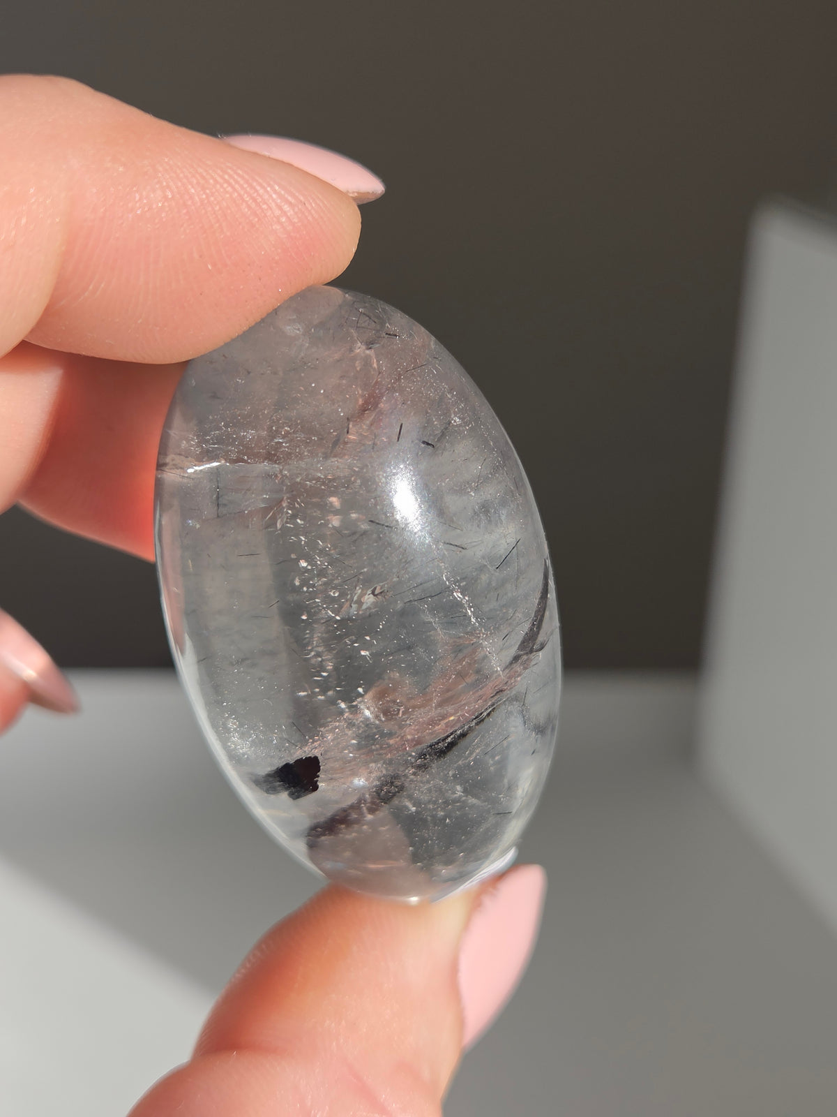 Black Tourmaline x Quartz Shiva 003
