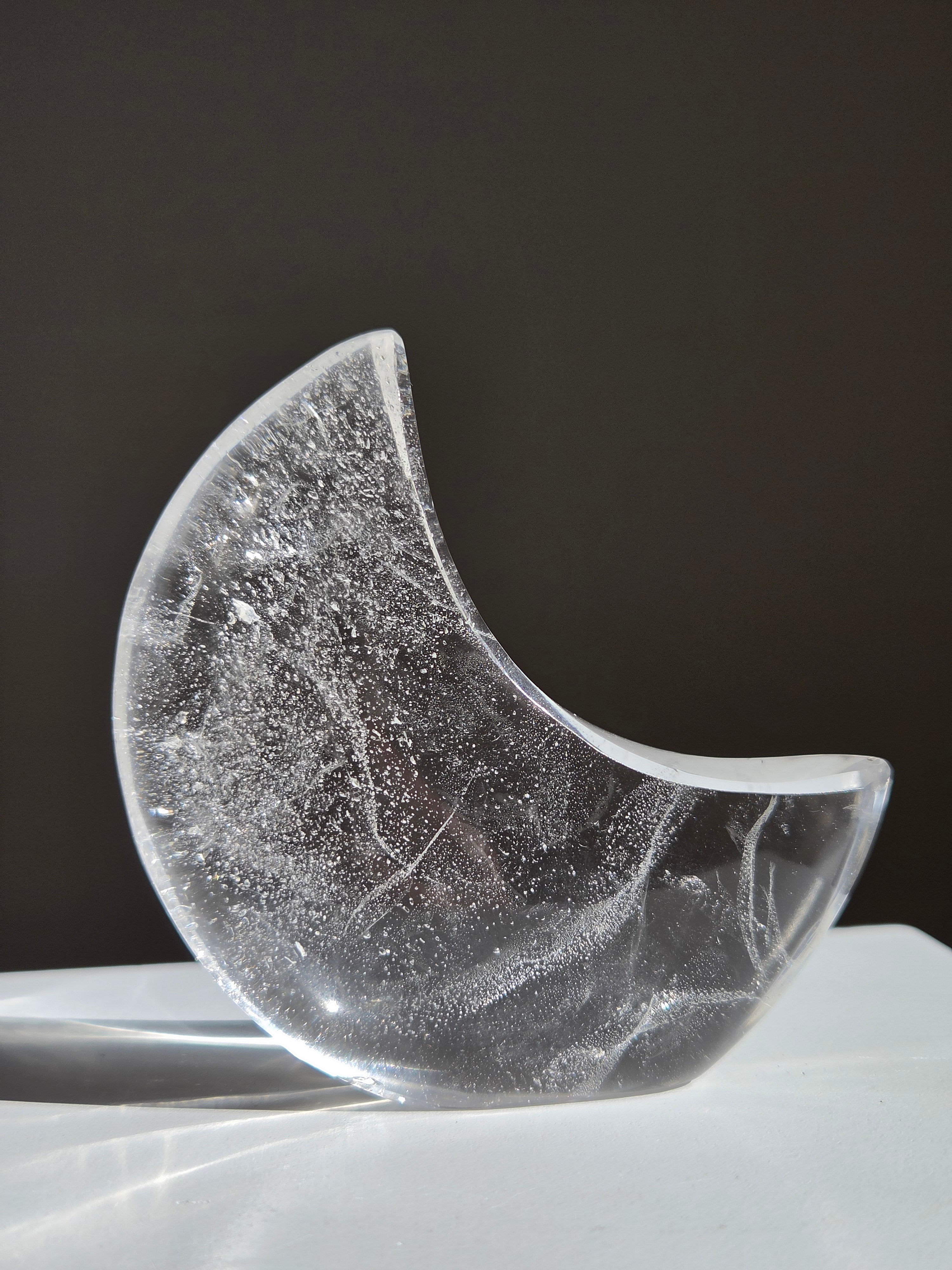 Himalayan Quartz Standing Moon 006