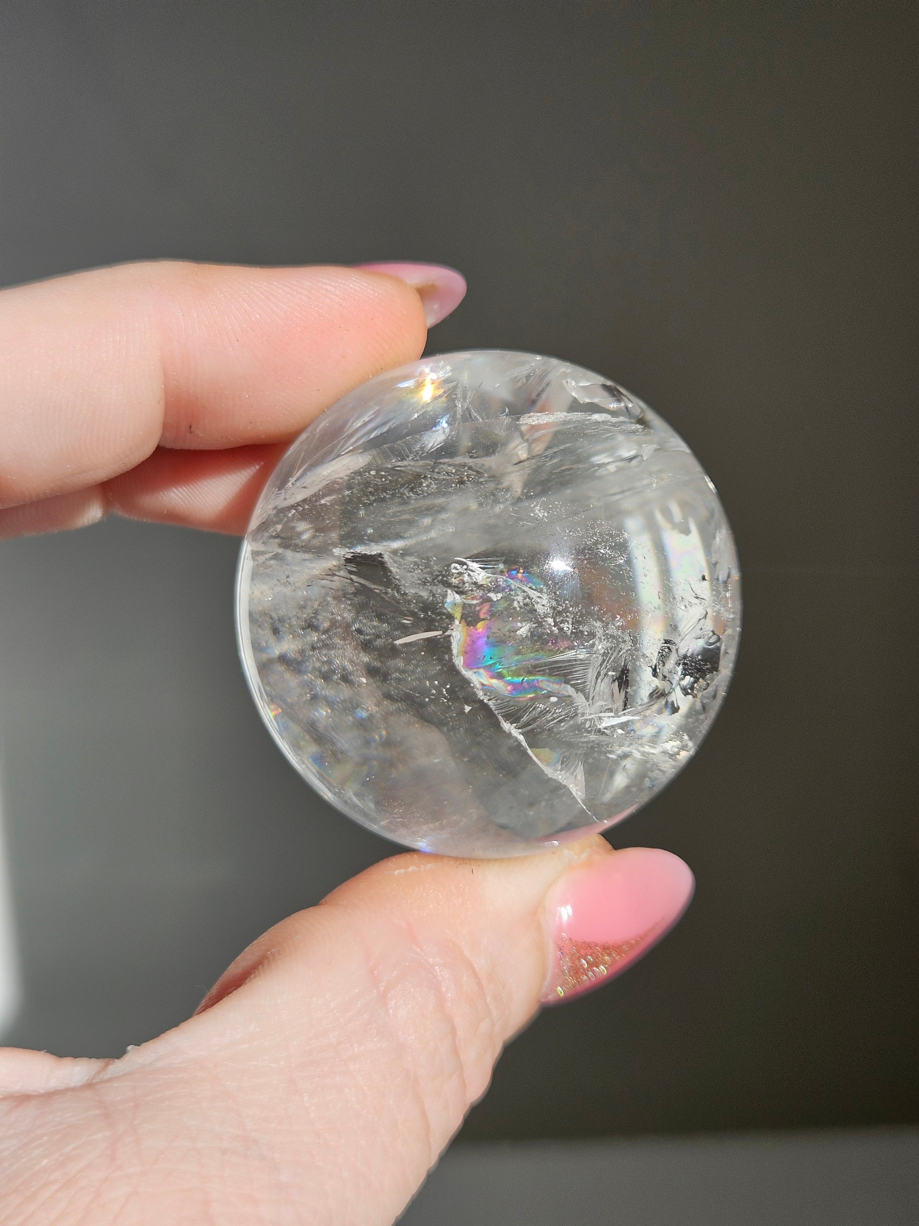 Lemurian Quartz Sphere 011
