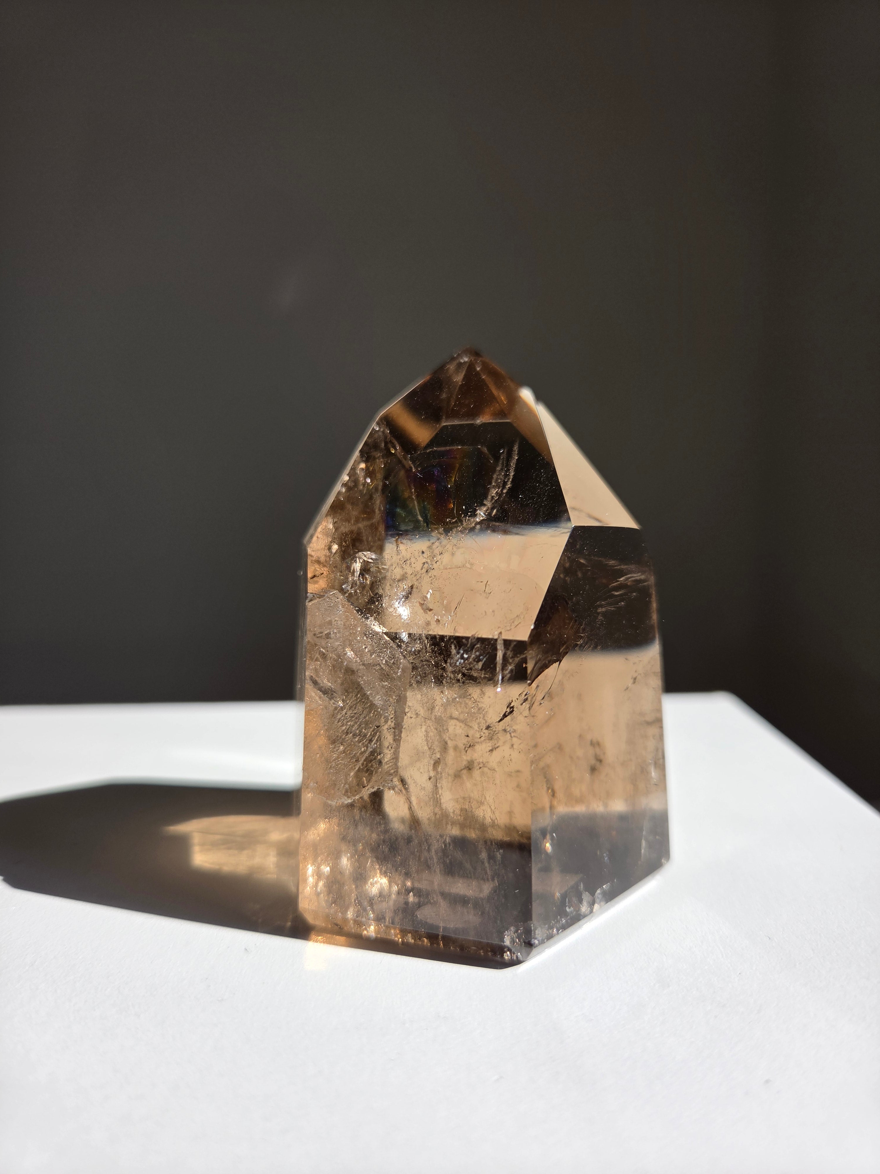 Smoky Quartz Tower 009