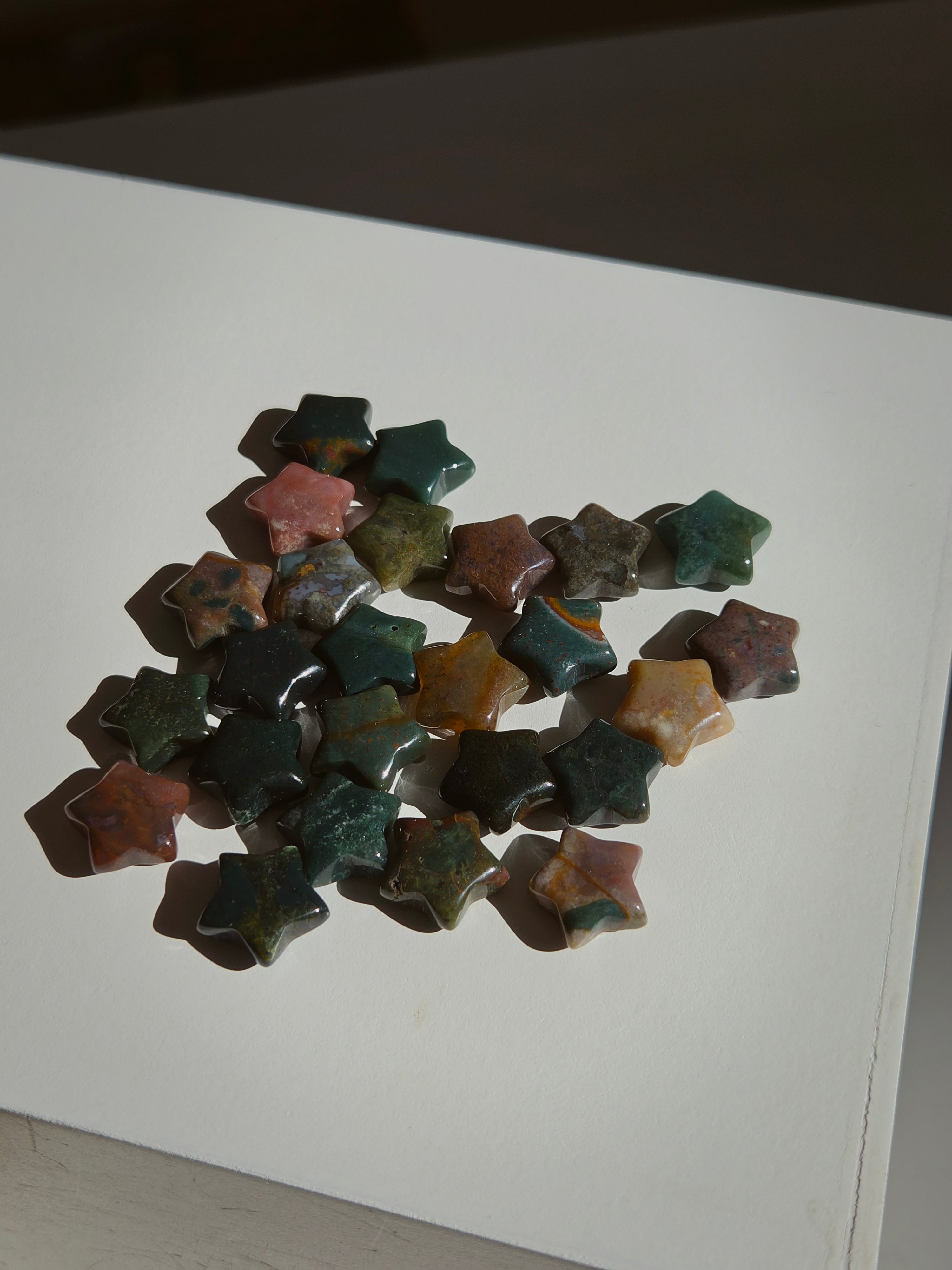 Sea Jasper Mini Star Set