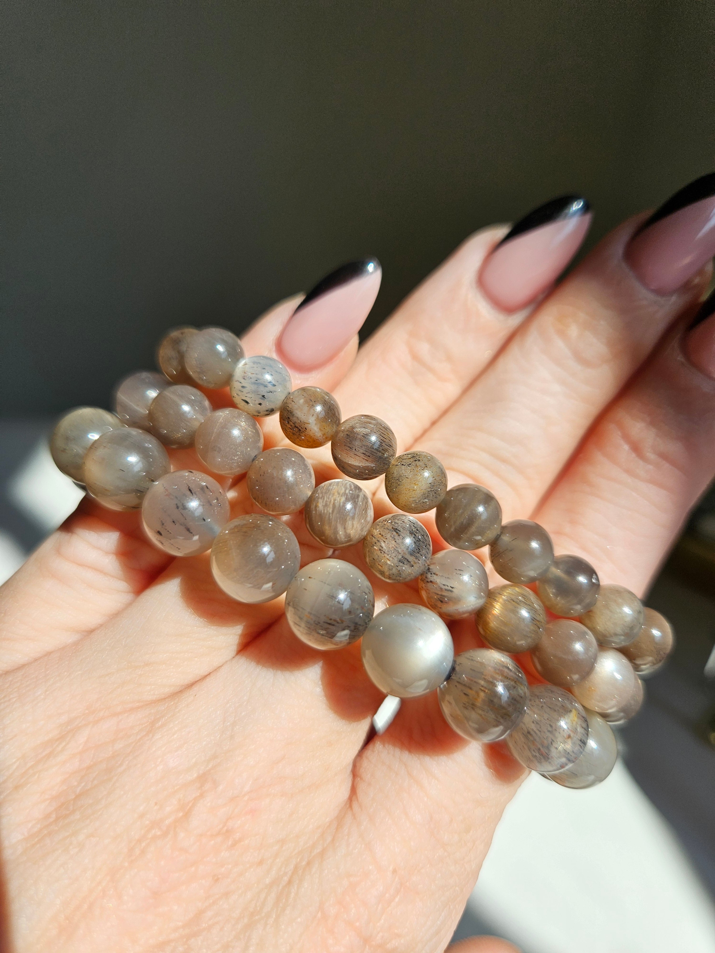 Black Sunstone bracelet