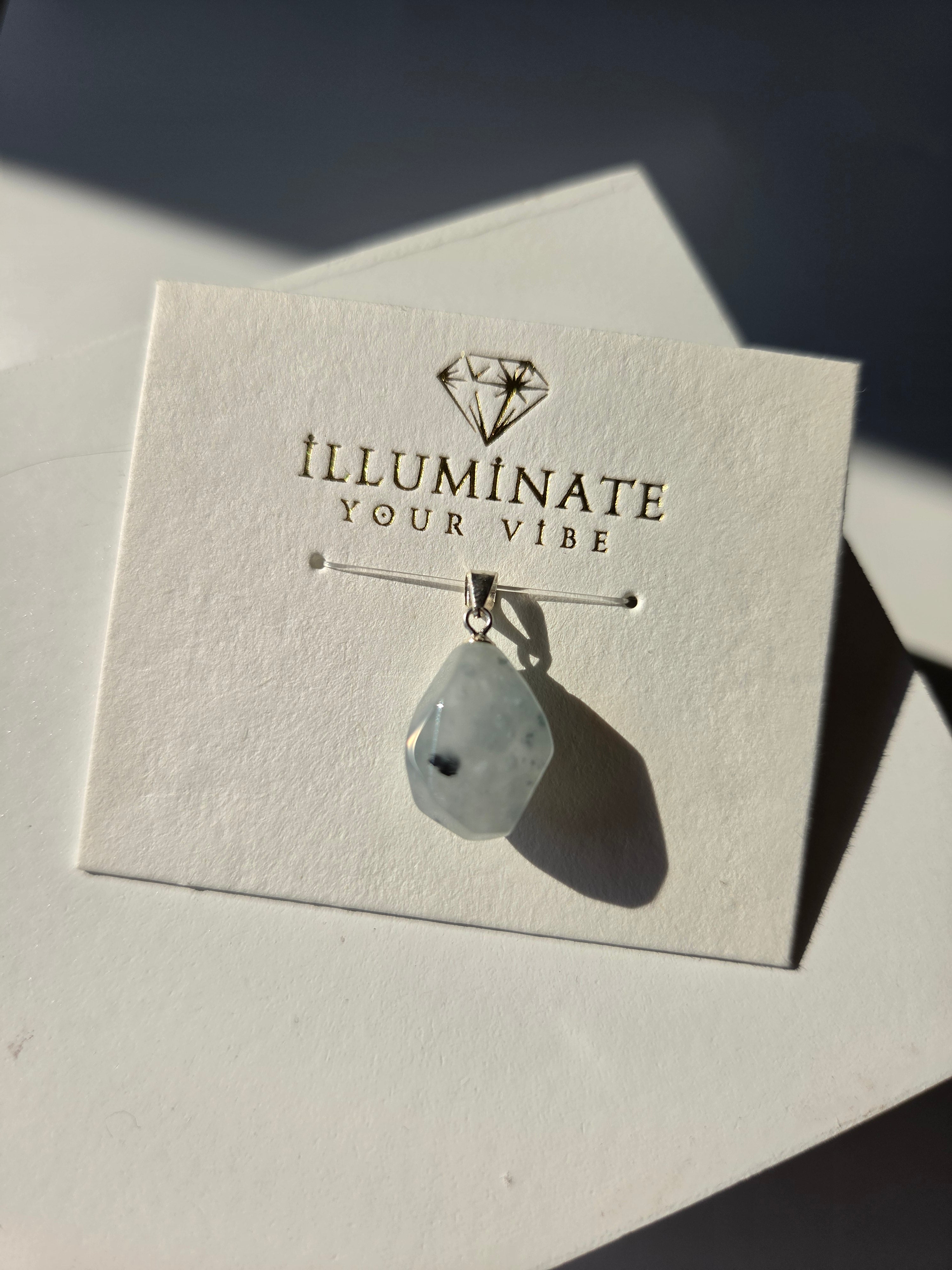 Blue Tara Quartz Pendant 005