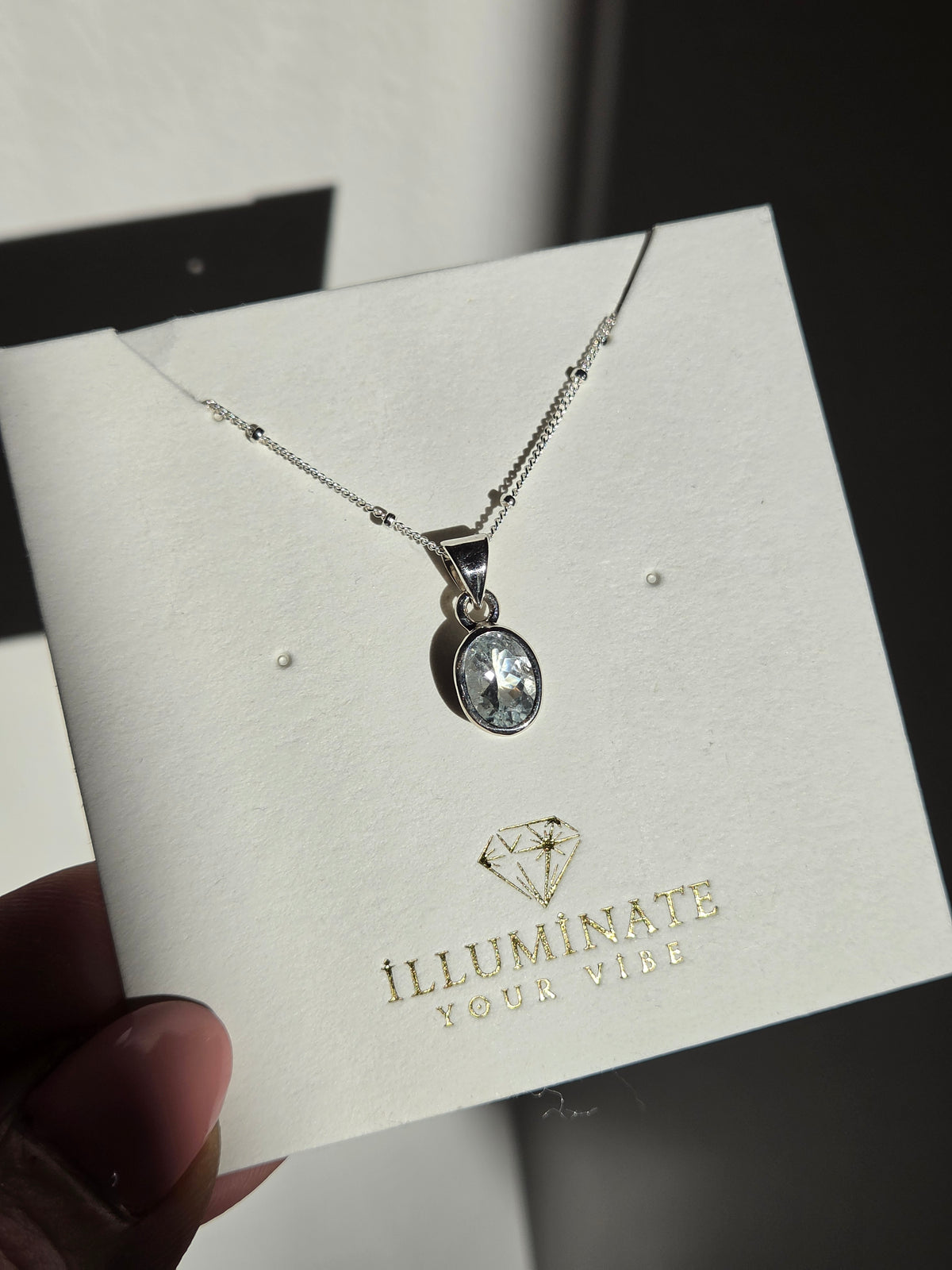 Aquamarine Necklace 005