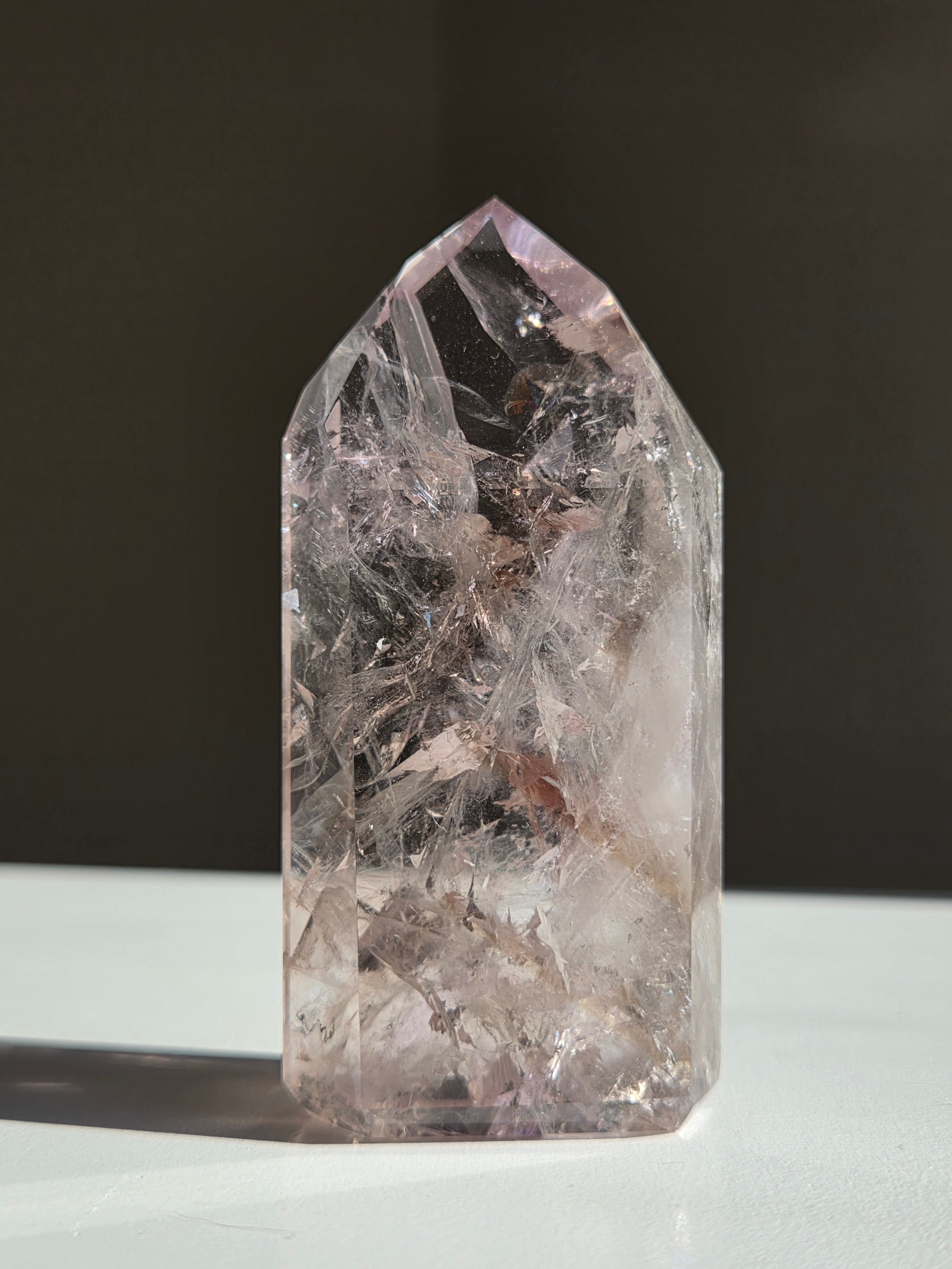 UV reactive Amethyst Tower 019