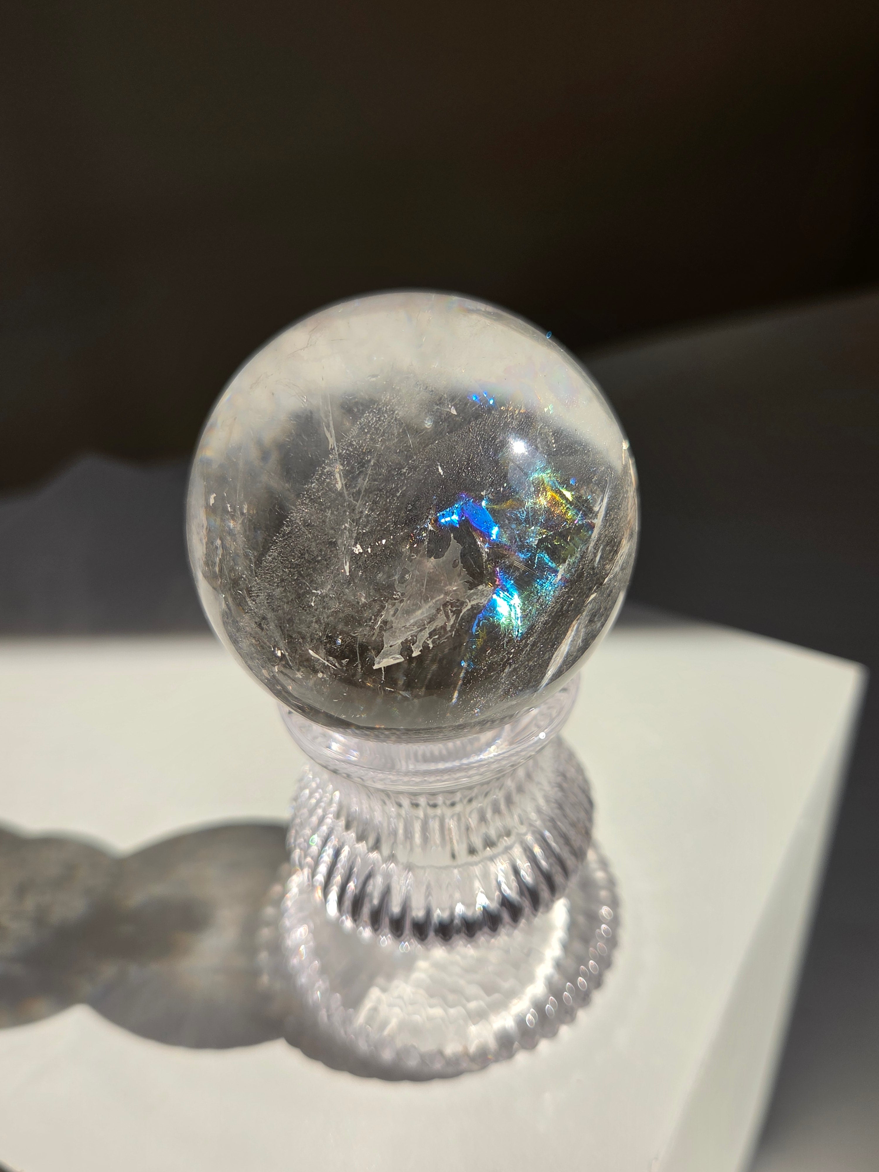 Lemurian Quartz Sphere 020