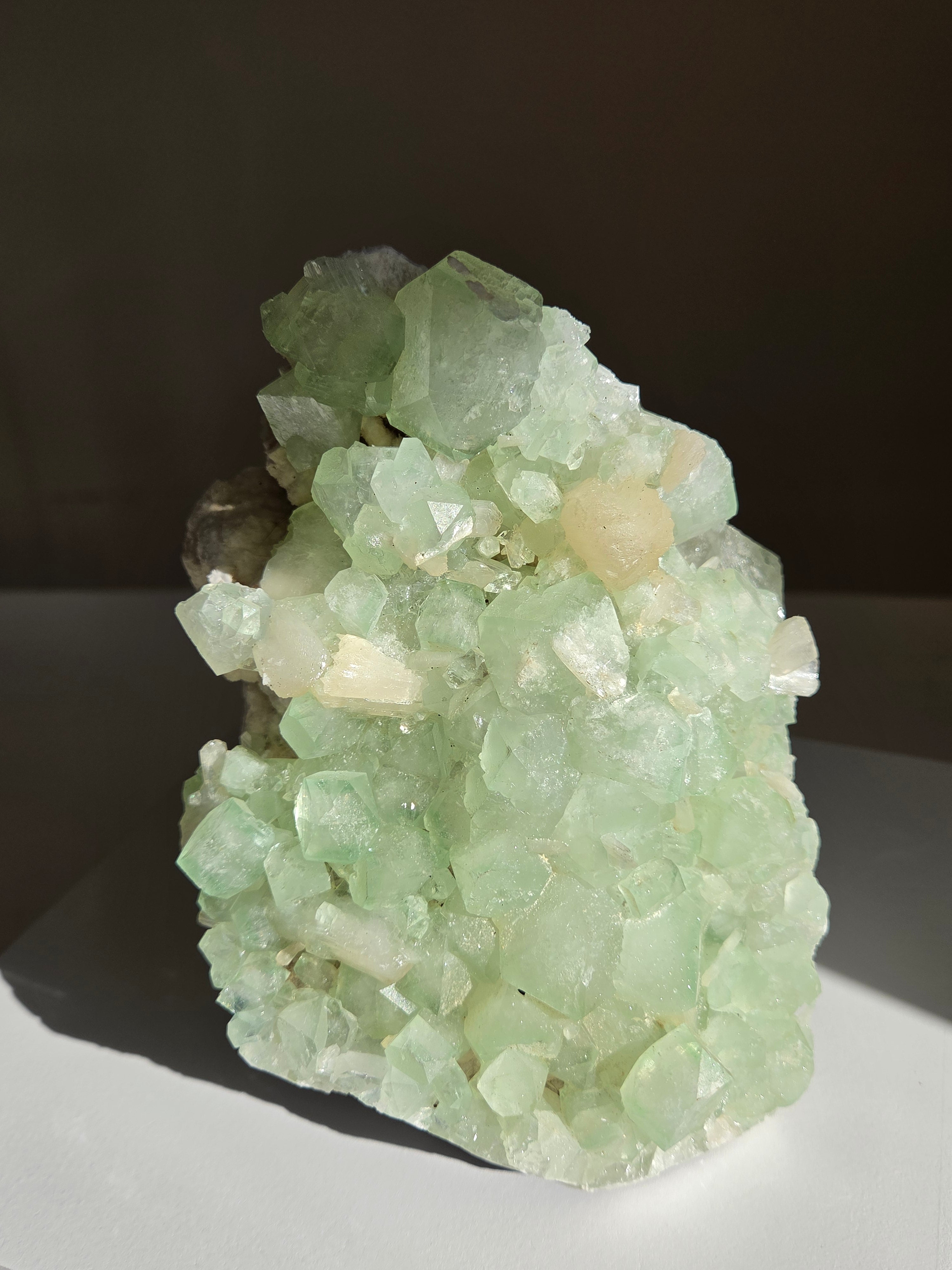 Minty Green Apophyllite 009
