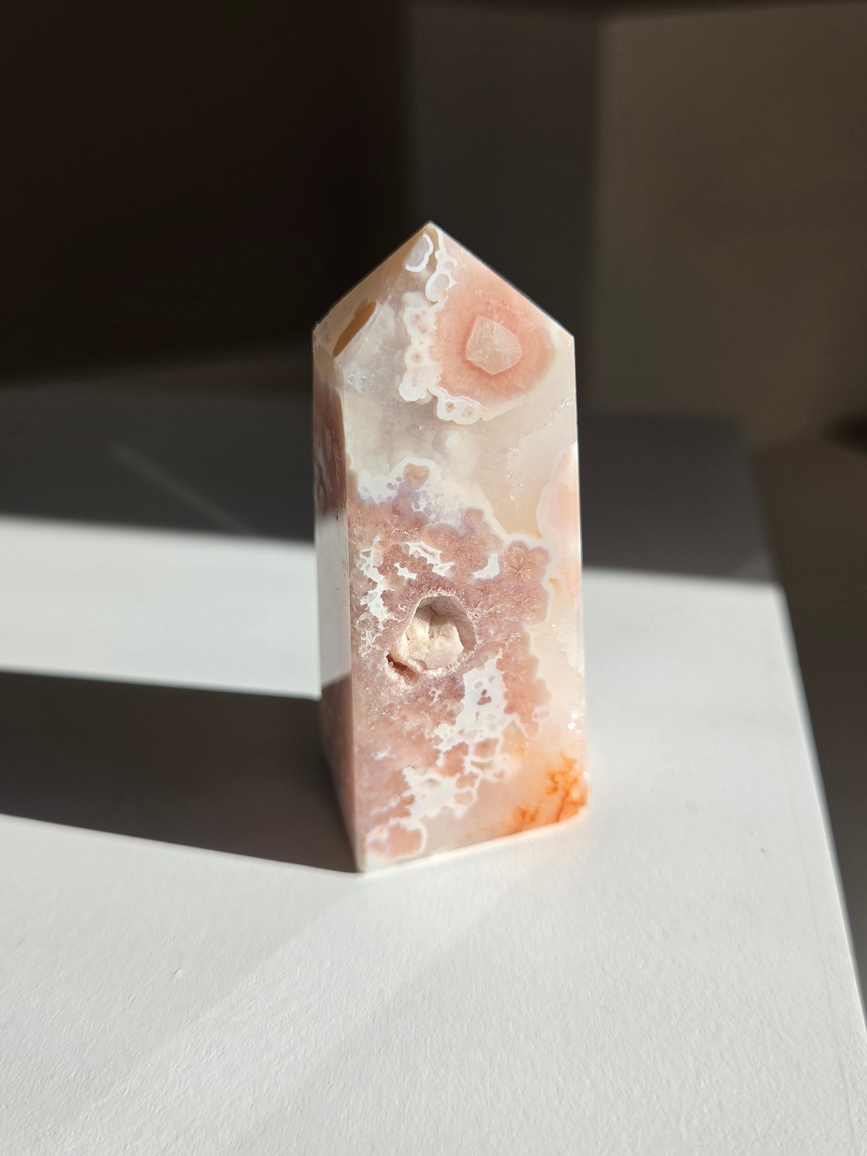 Flower Agate Tower 012