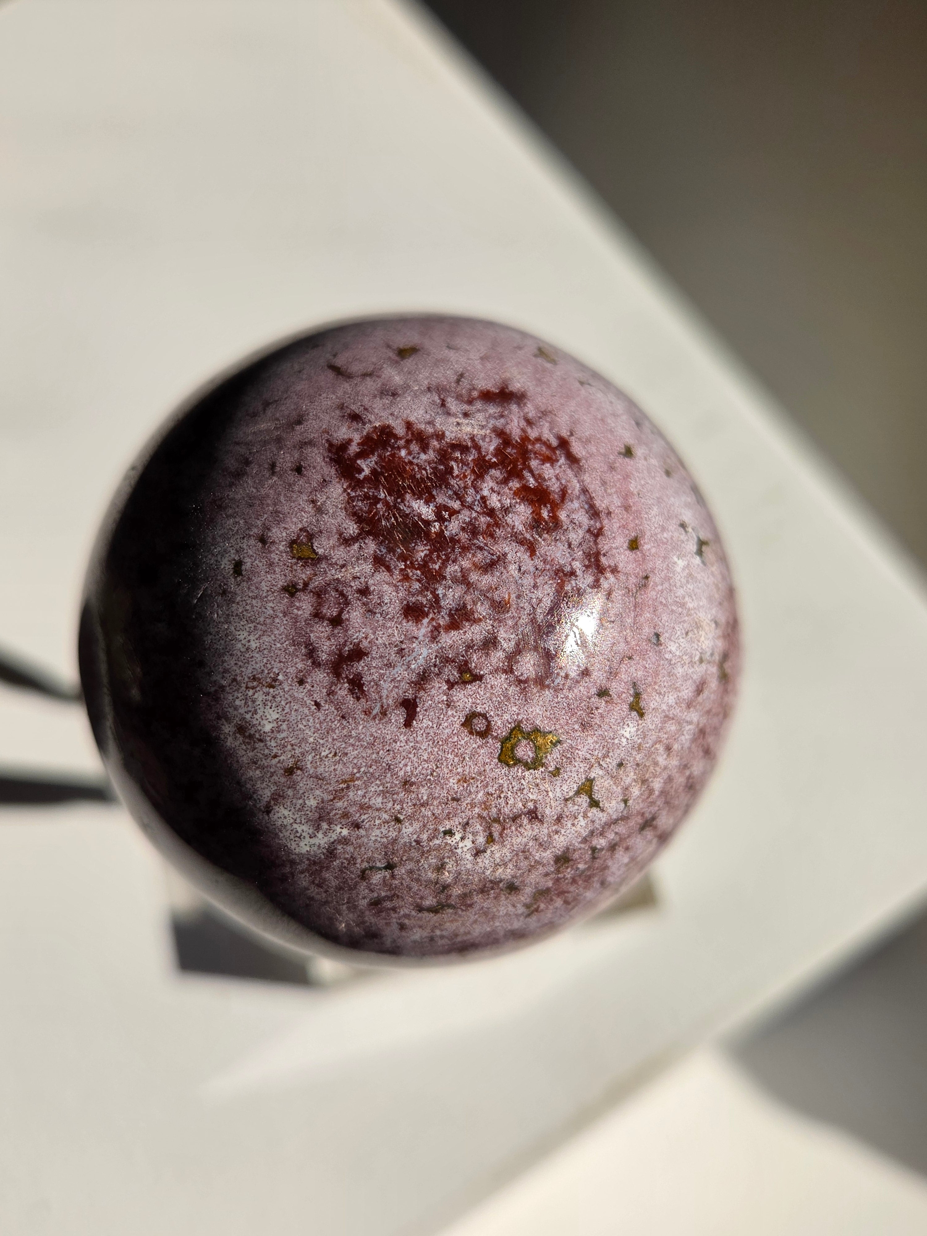 Sea Jasper Sphere 008