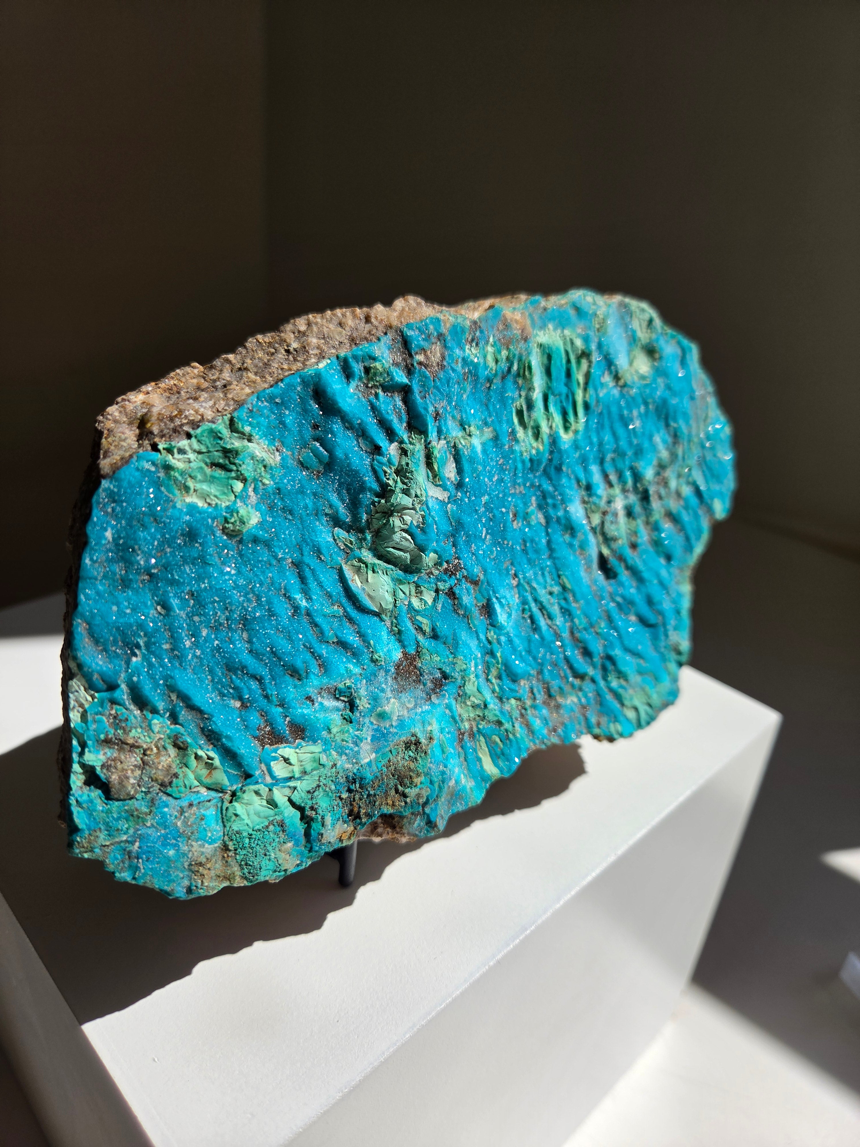 Druzy Chrysocolla Statement
