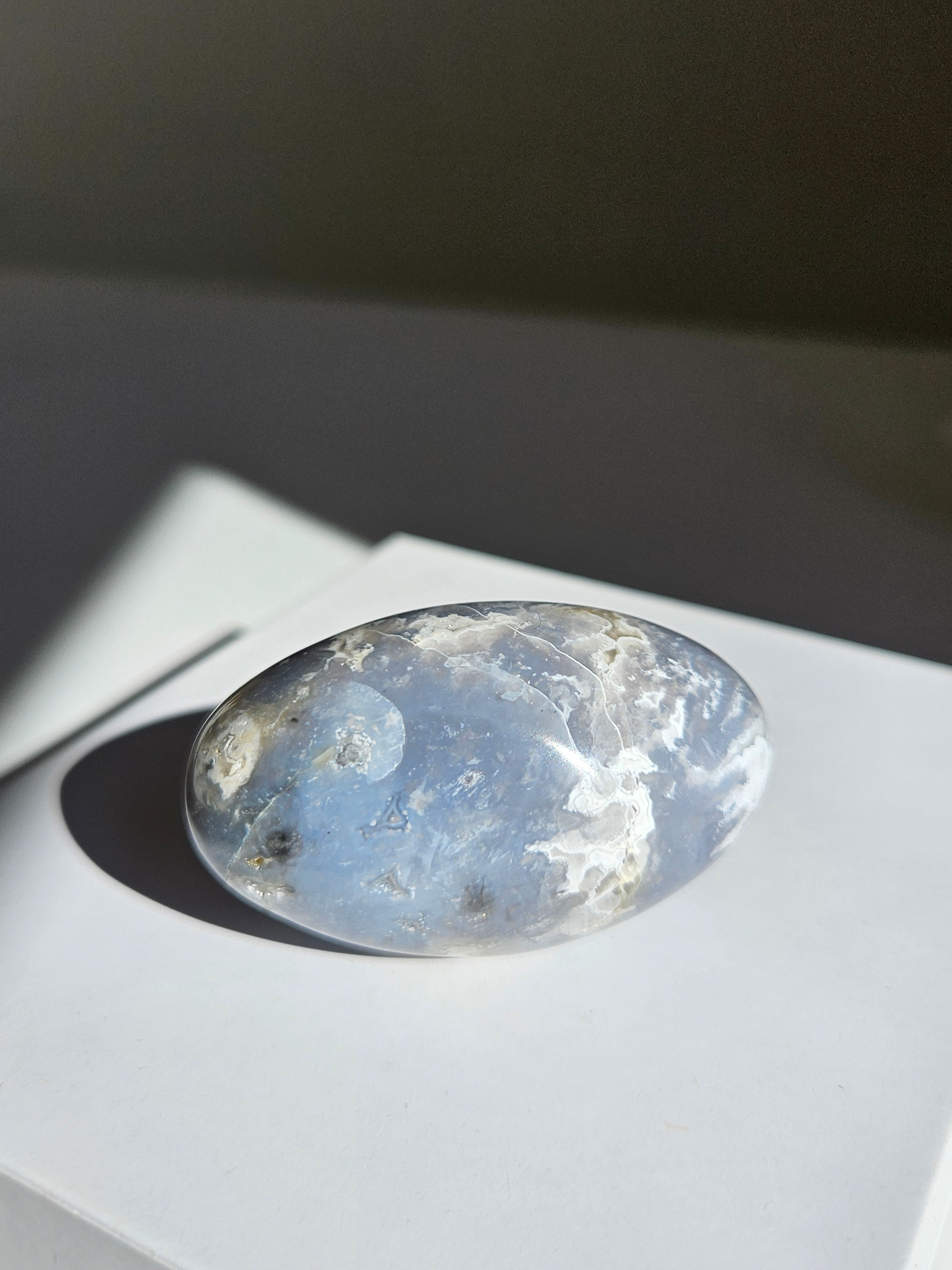 Pacific Blue Agate Shiva 001