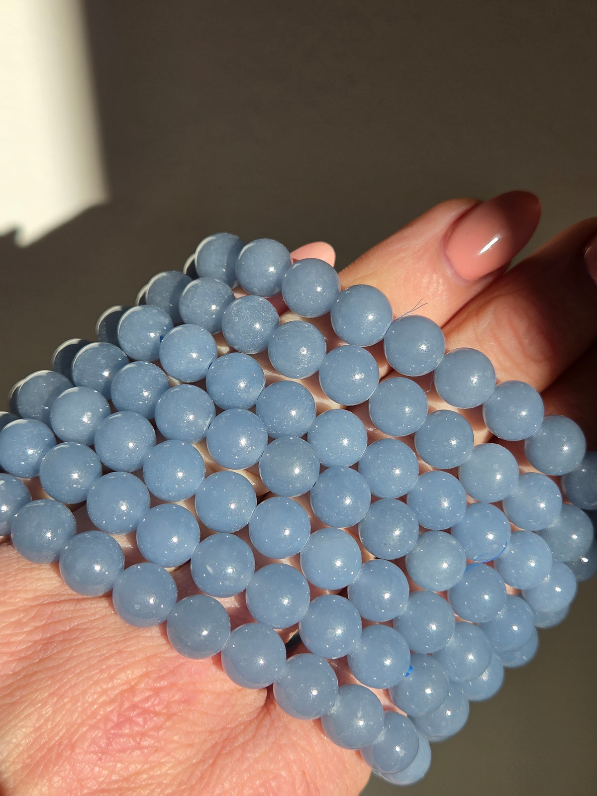 Angelite Bracelet | 8mm