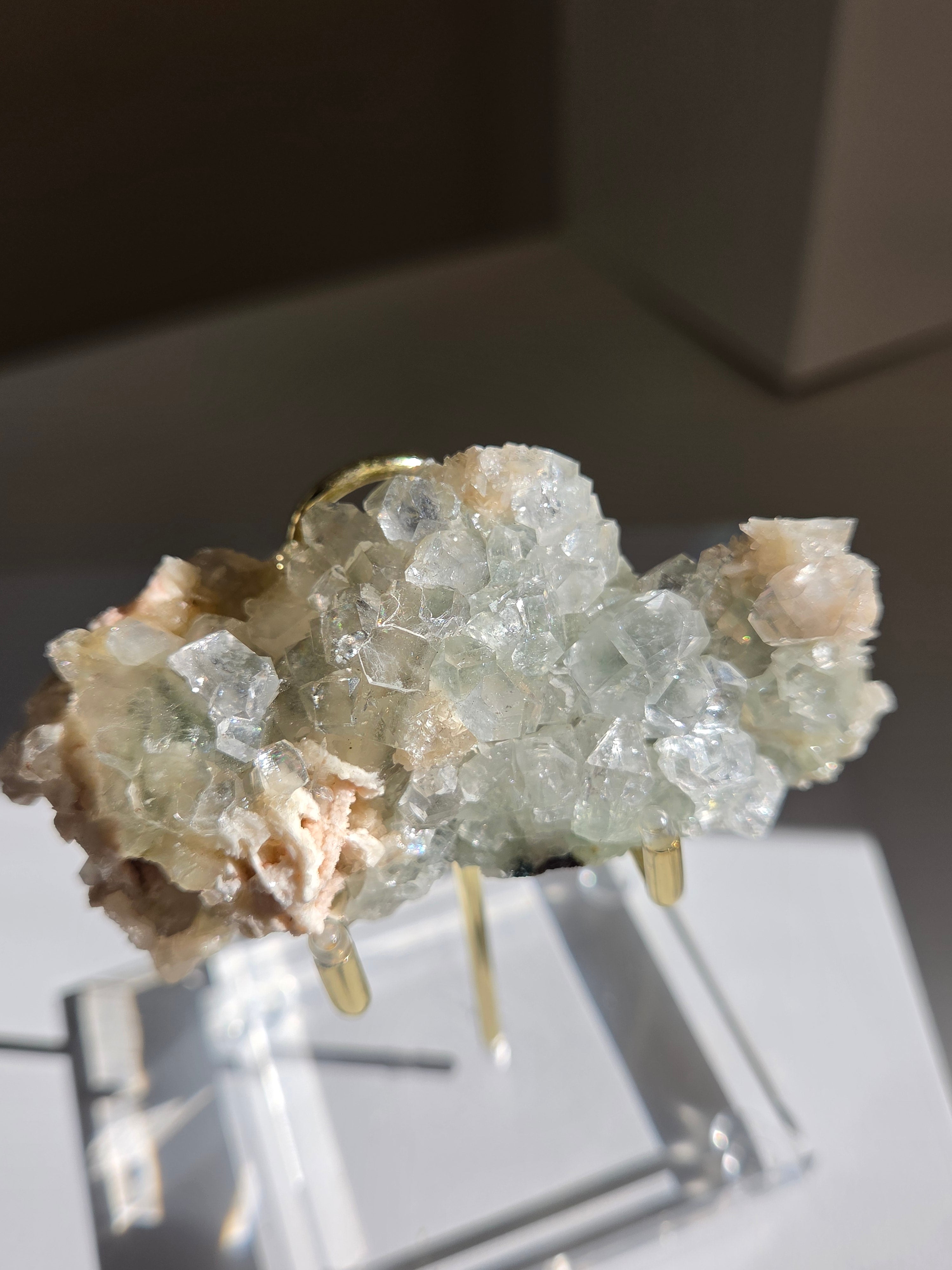 Minty Green Apophyllite 007