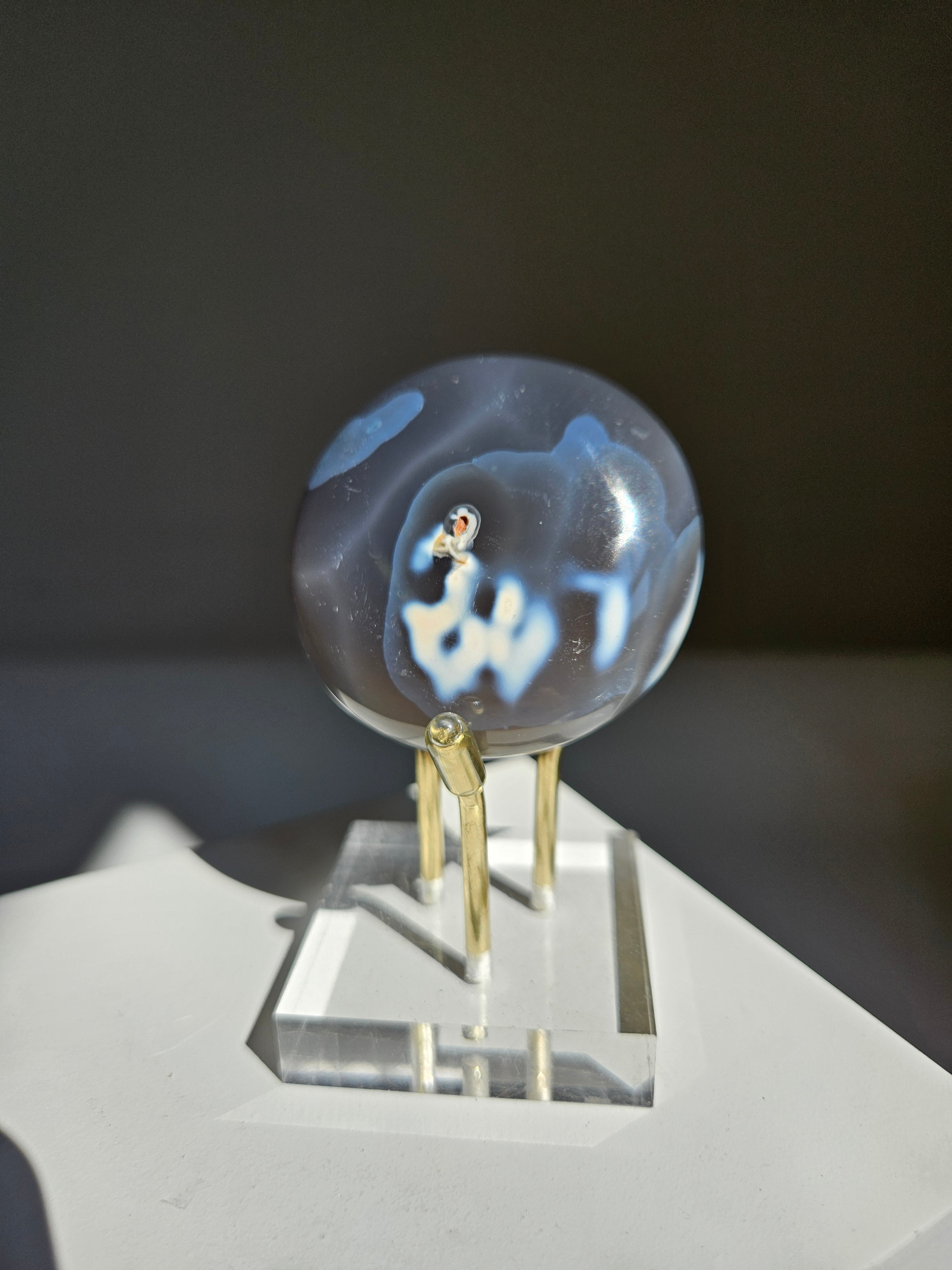Orca Agate Palmstone 010