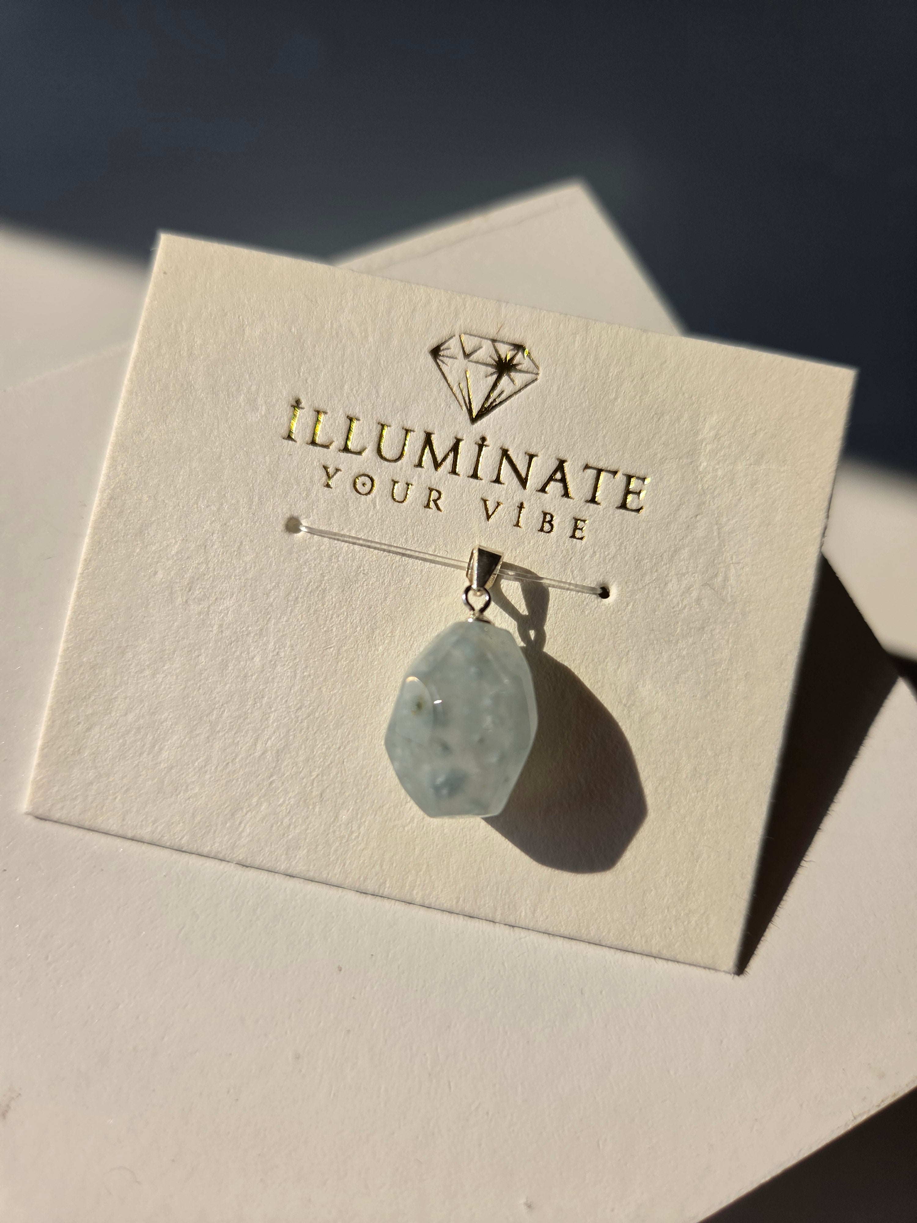 Blue Tara Quartz Pendant 004