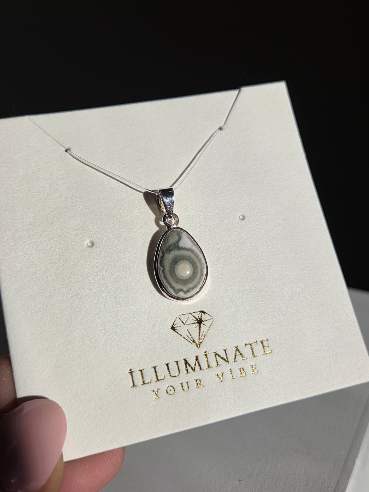 Sea Jasper Pendant 001