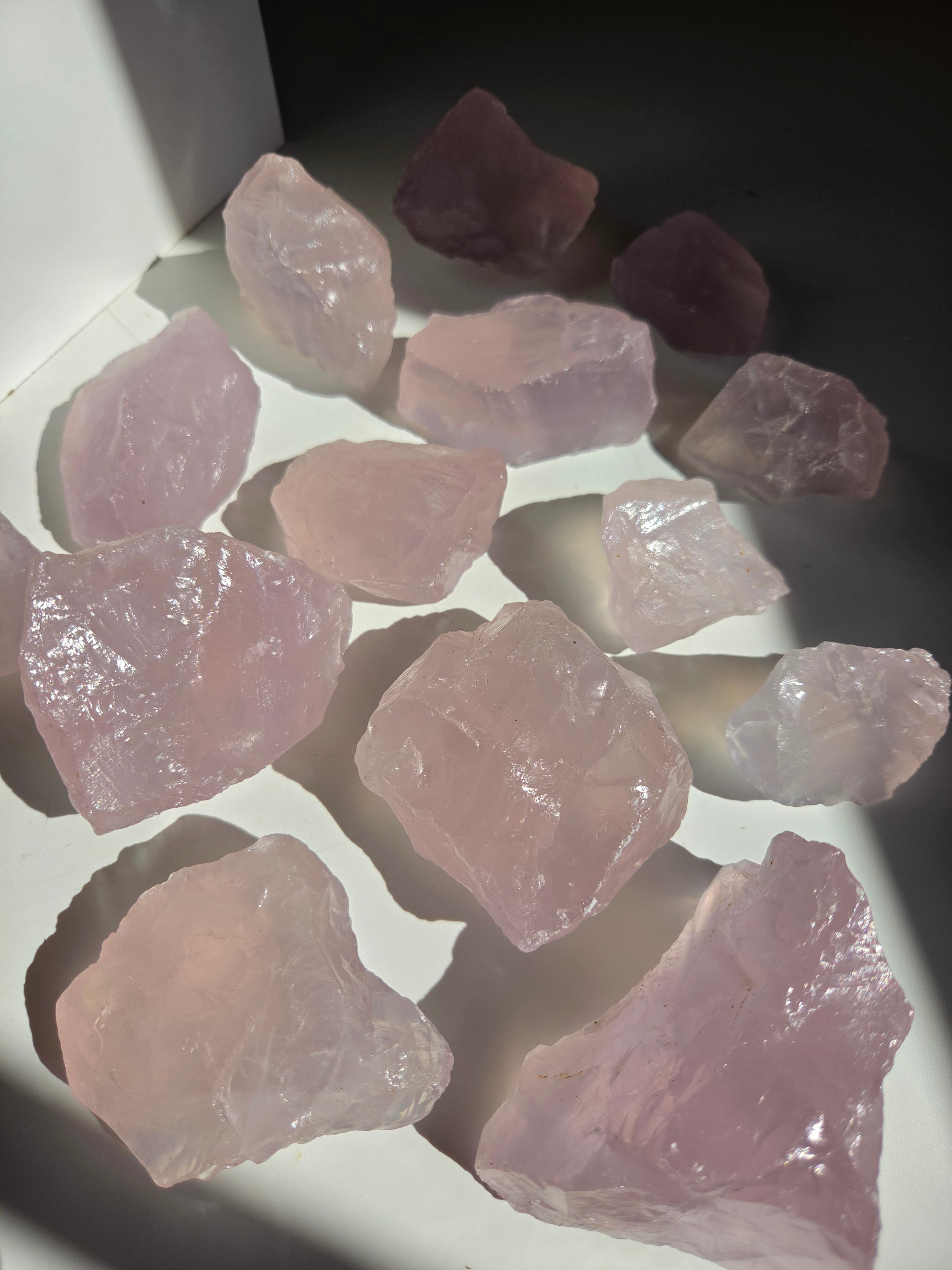 Raw Rose Quartz | Intuitively selected