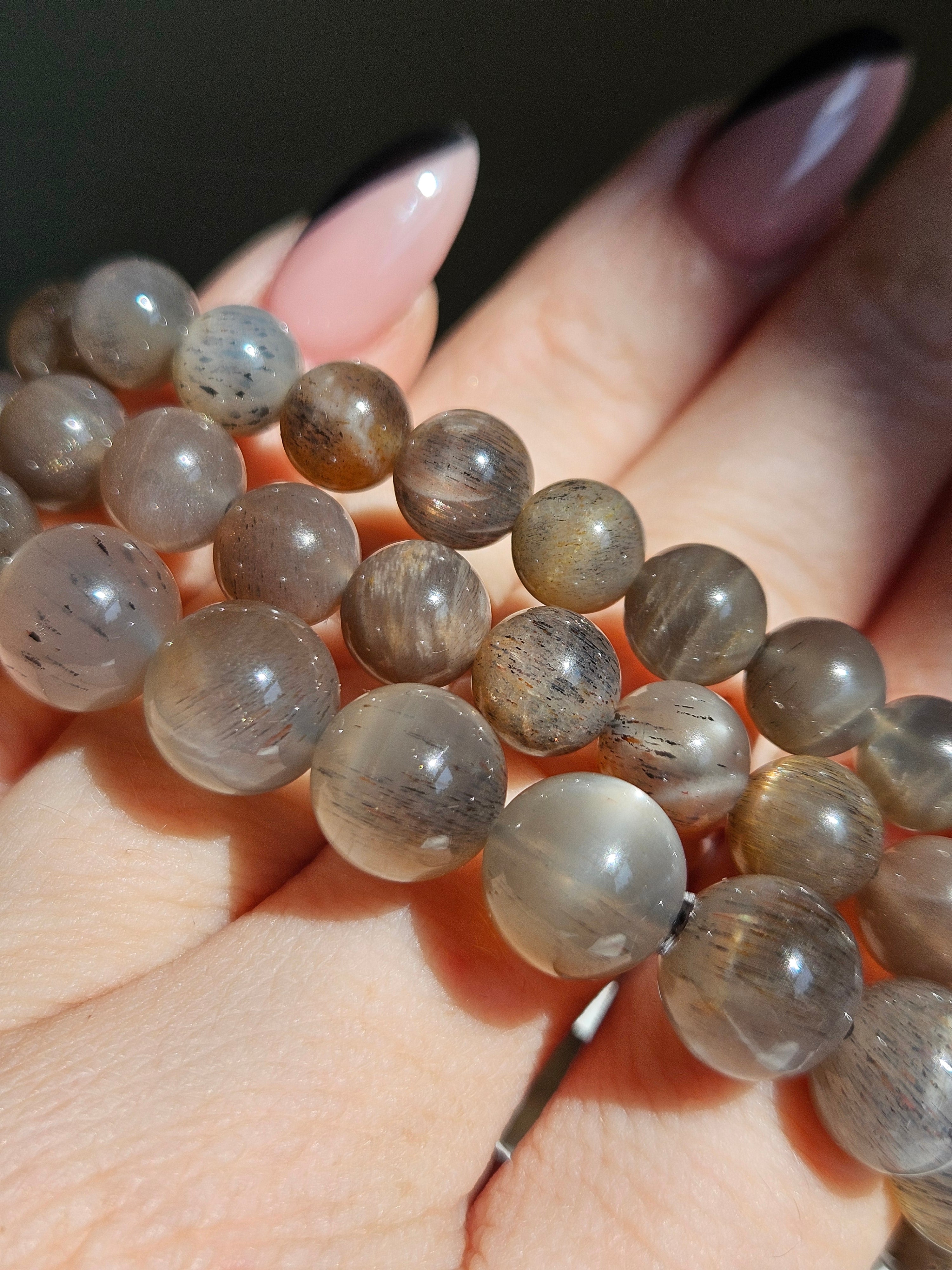 Black Sunstone bracelet