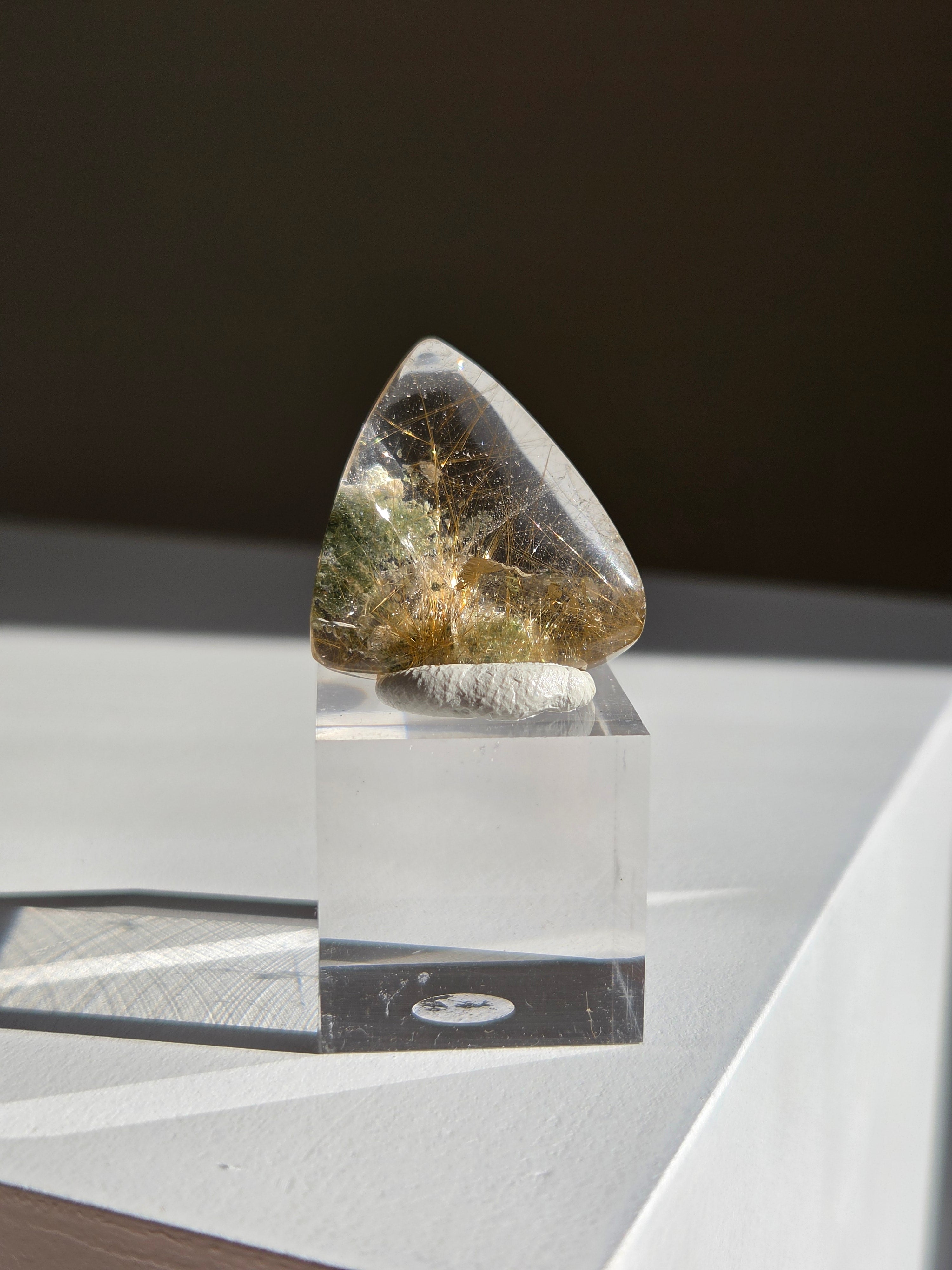Himalayan Rutile Cabochon 006